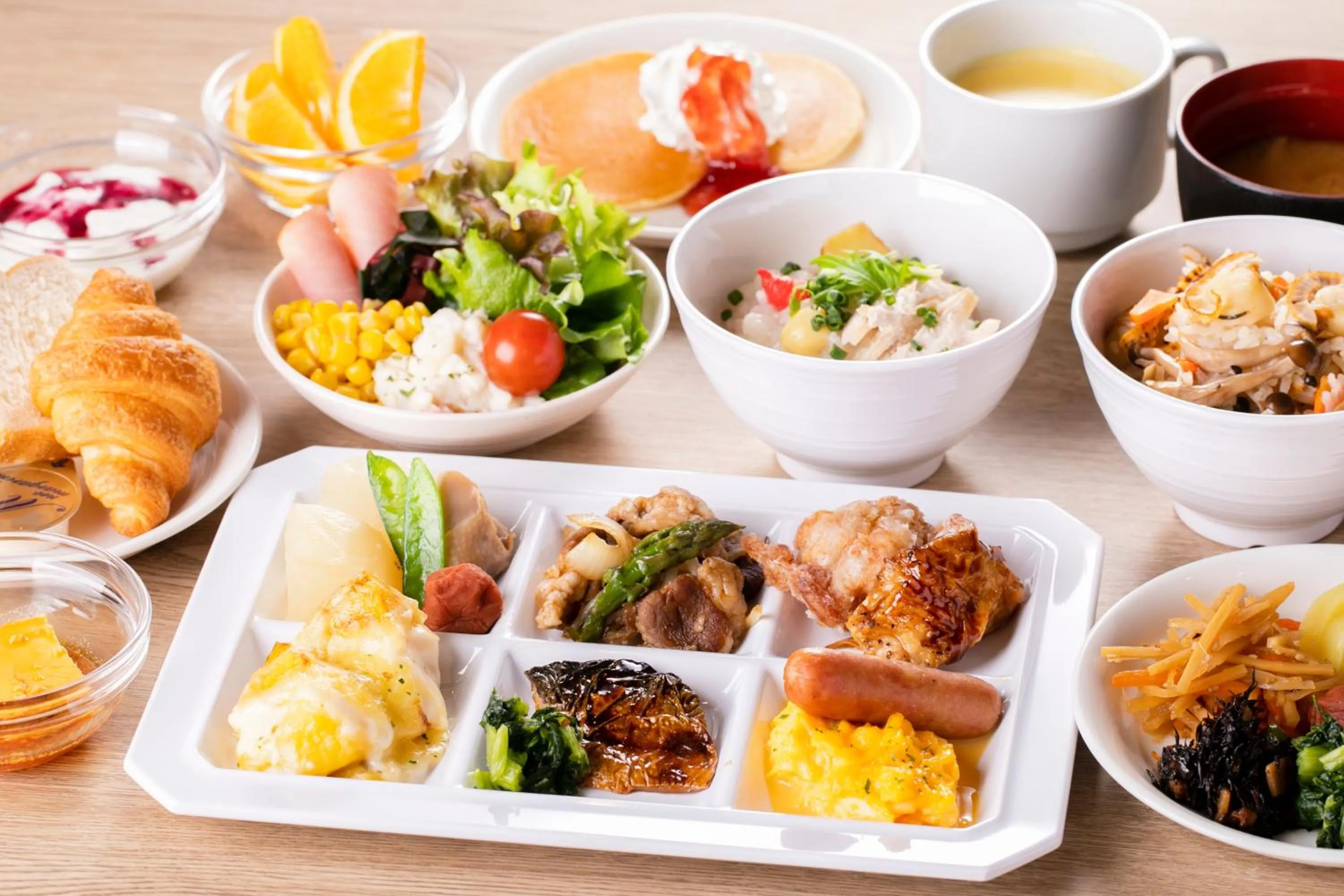 Breakfast in KOKO HOTEL Sapporo Susukino - formerly Hotel Wing International Sapporo Susukino