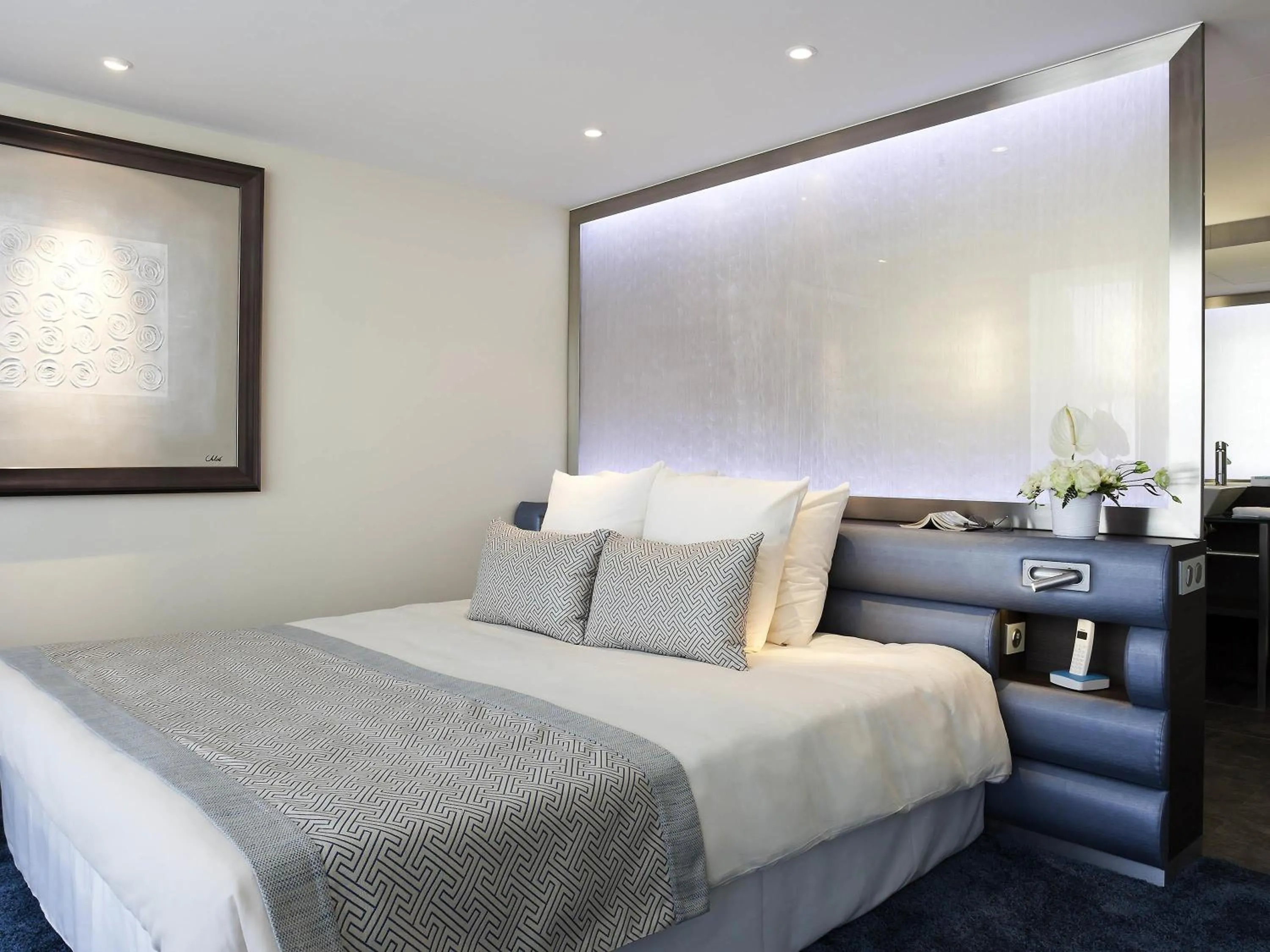 Bedroom, Bed in Novotel La Grande Motte Golf