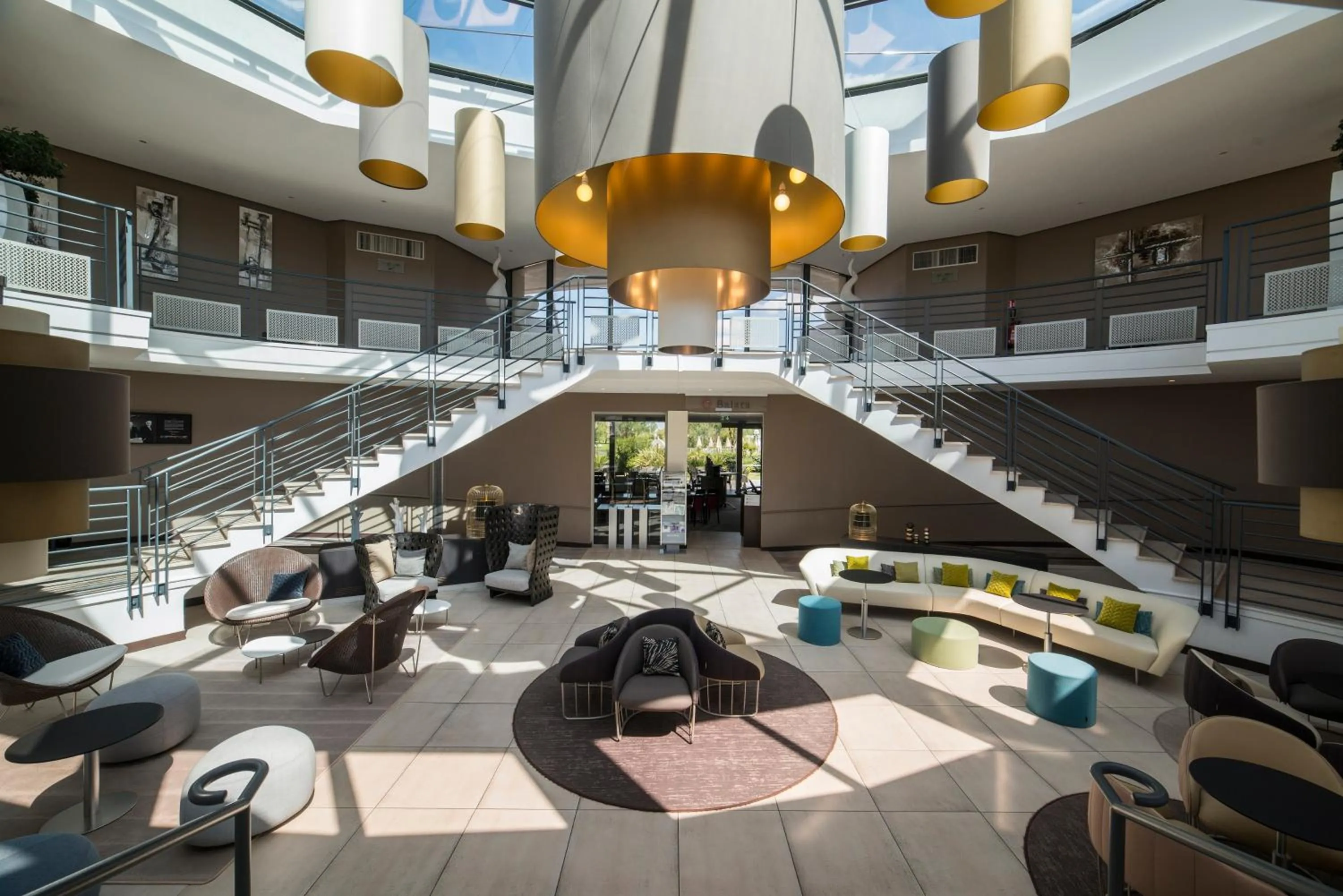 Lobby or reception in Novotel La Grande Motte Golf
