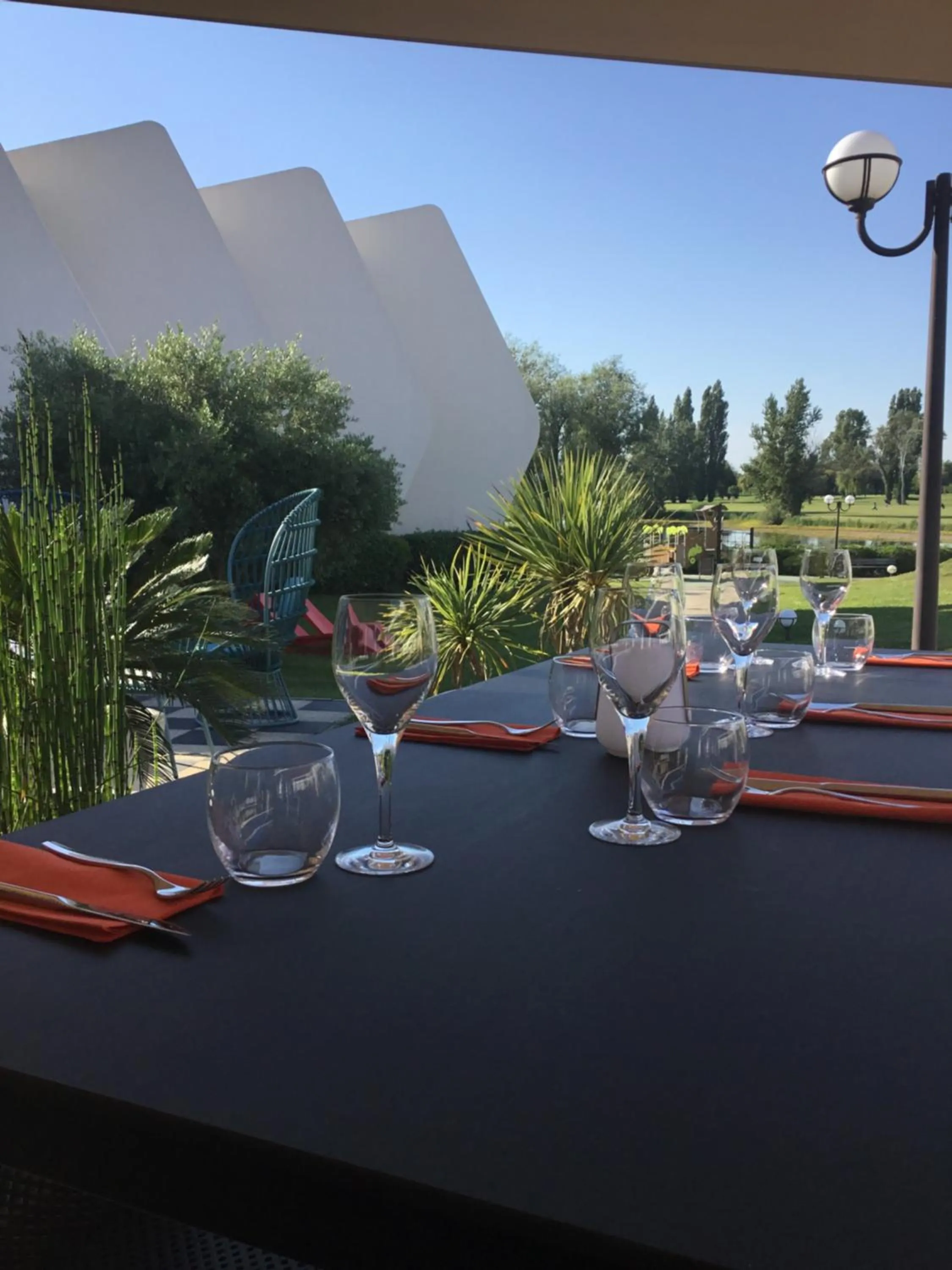 Patio in Novotel La Grande Motte Golf