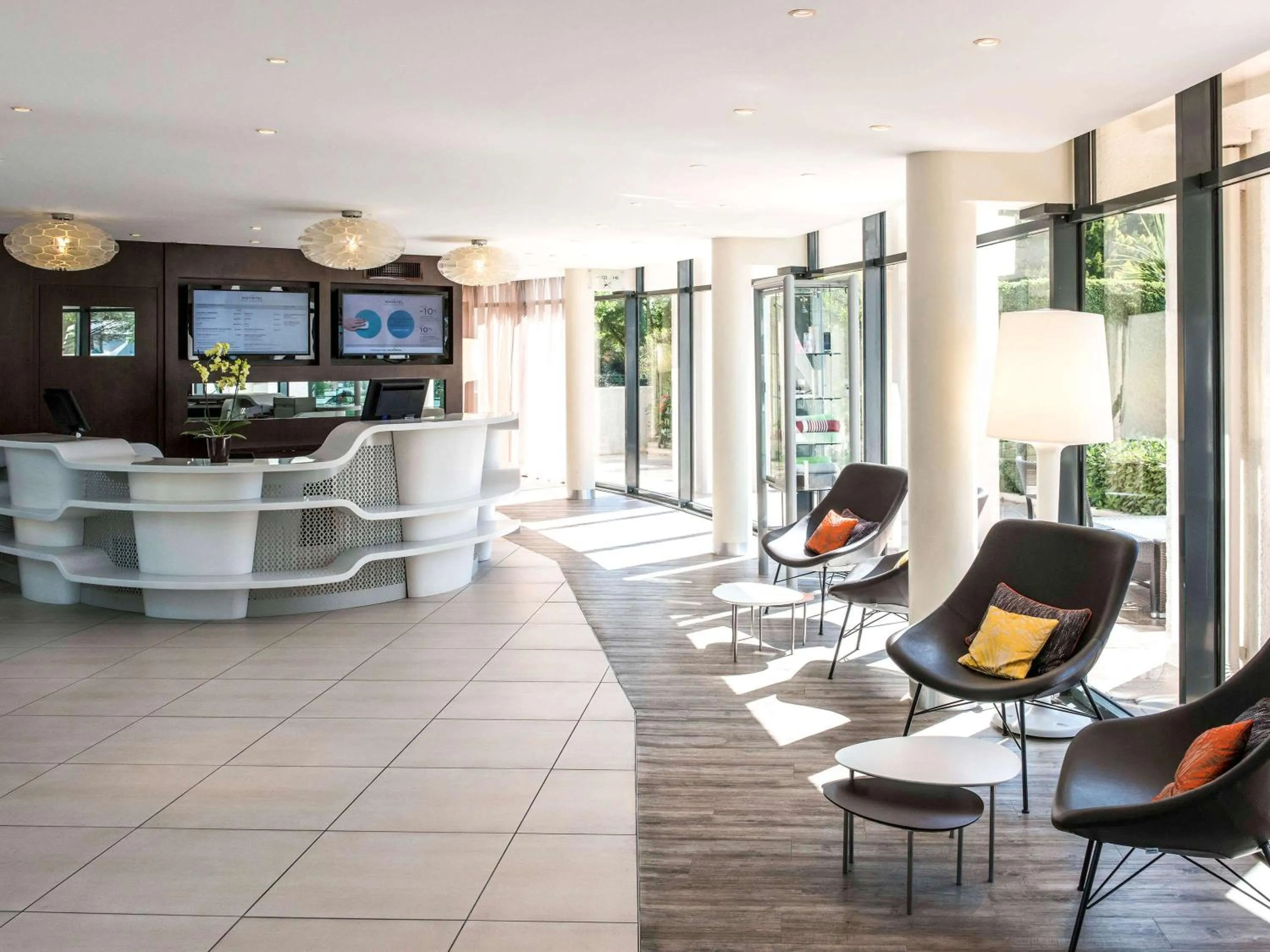 On site in Novotel La Grande Motte Golf