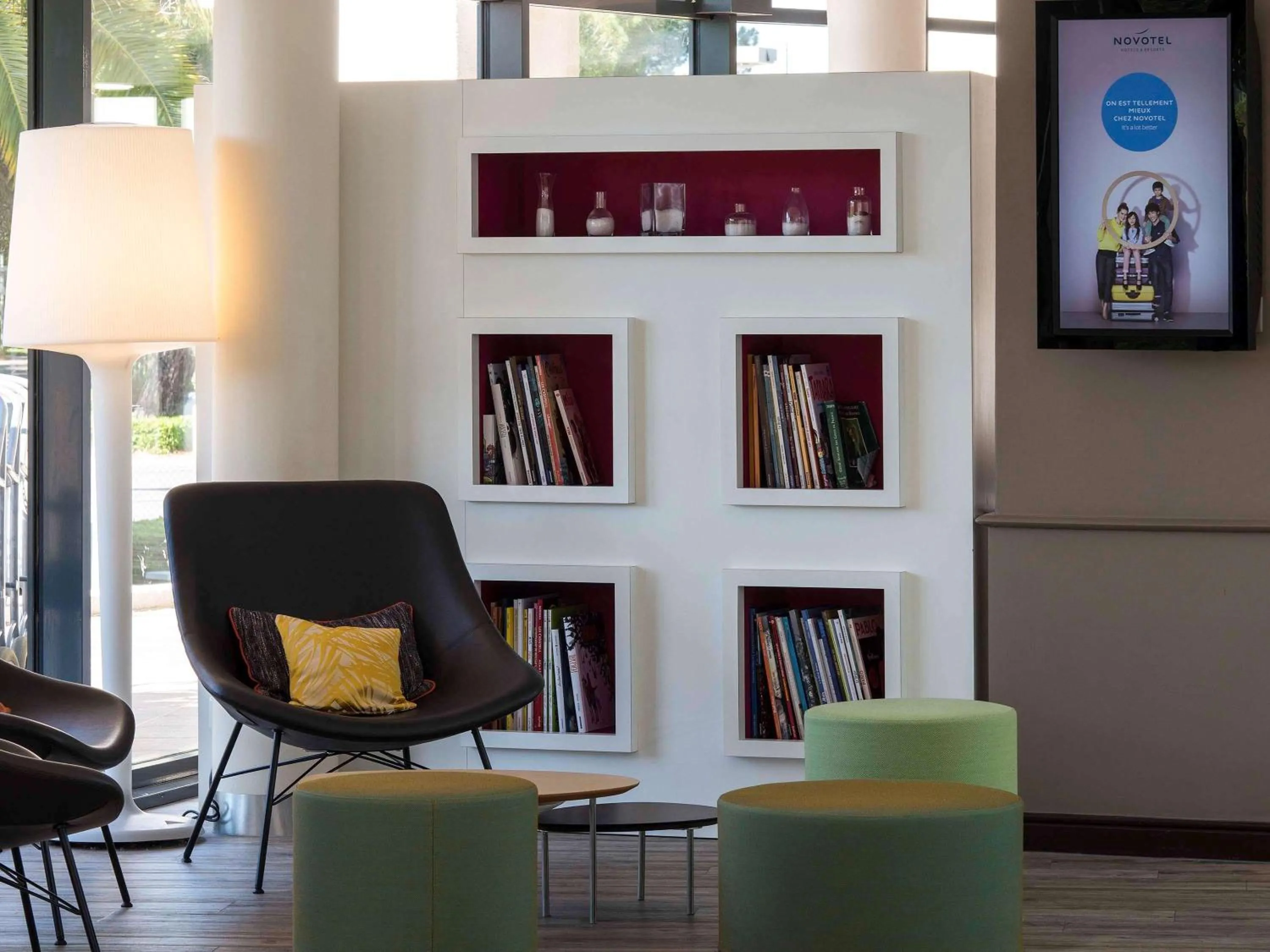 On site in Novotel La Grande Motte Golf