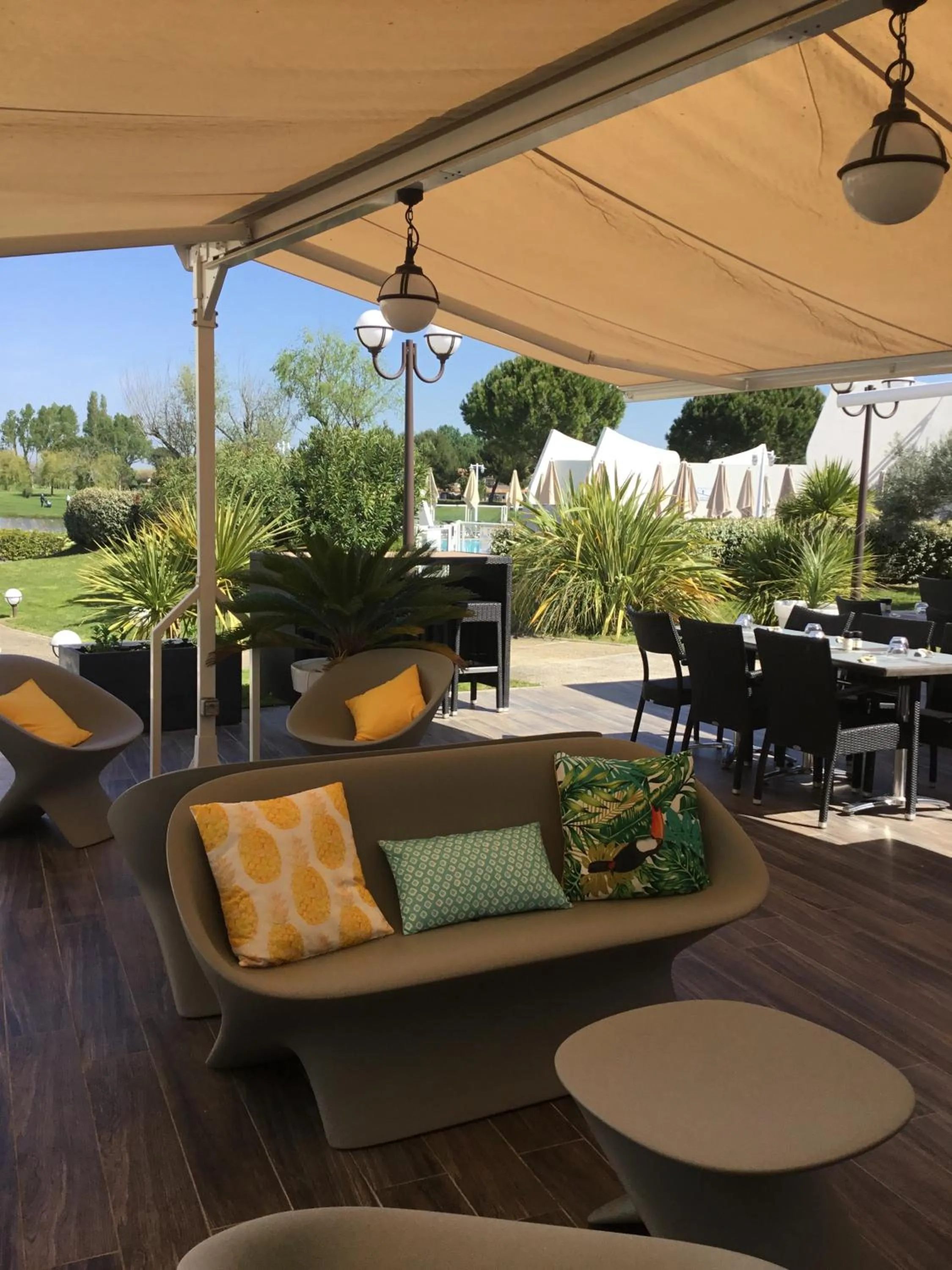 Patio in Novotel La Grande Motte Golf