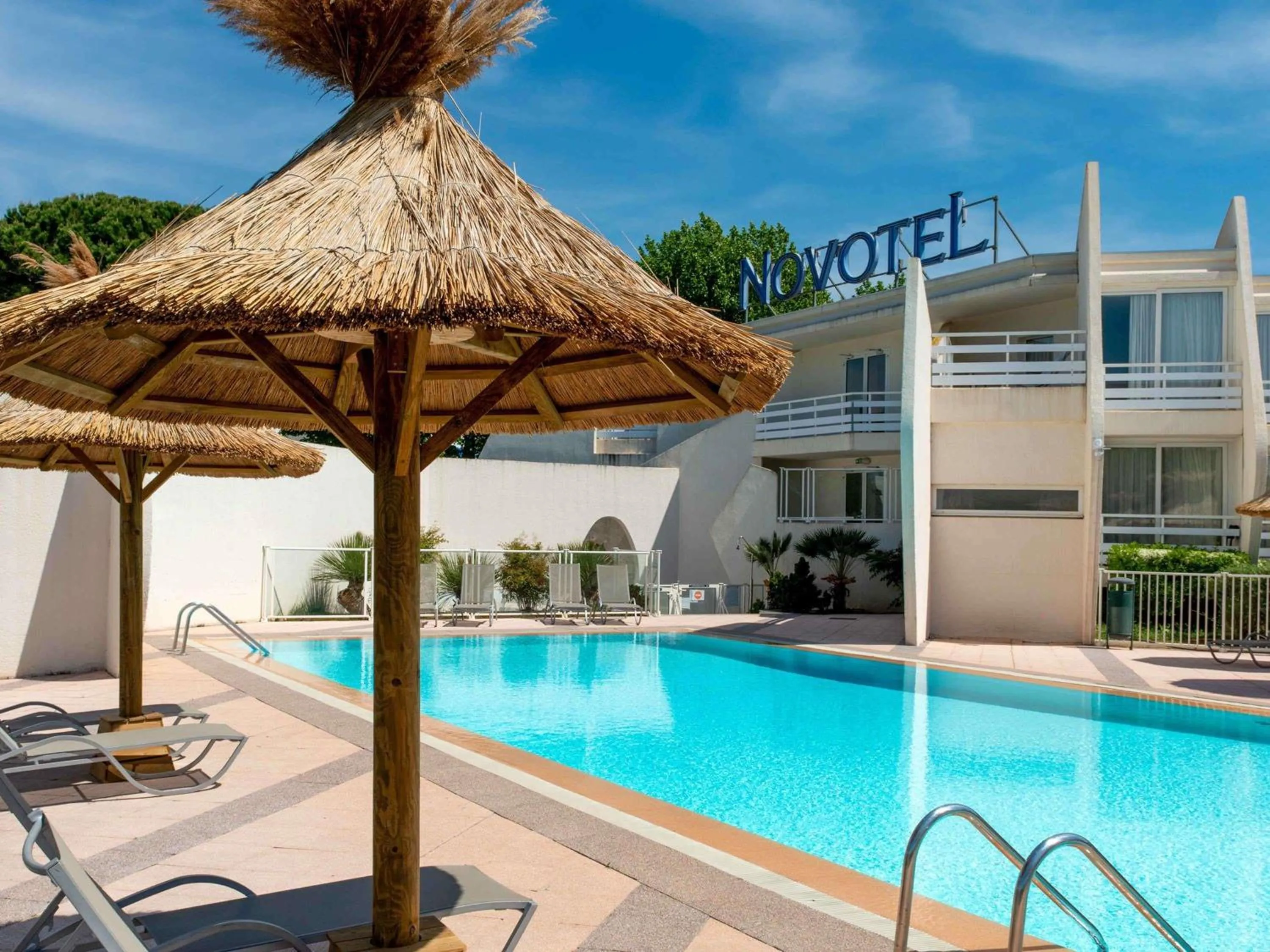 Pool view in Novotel La Grande Motte Golf