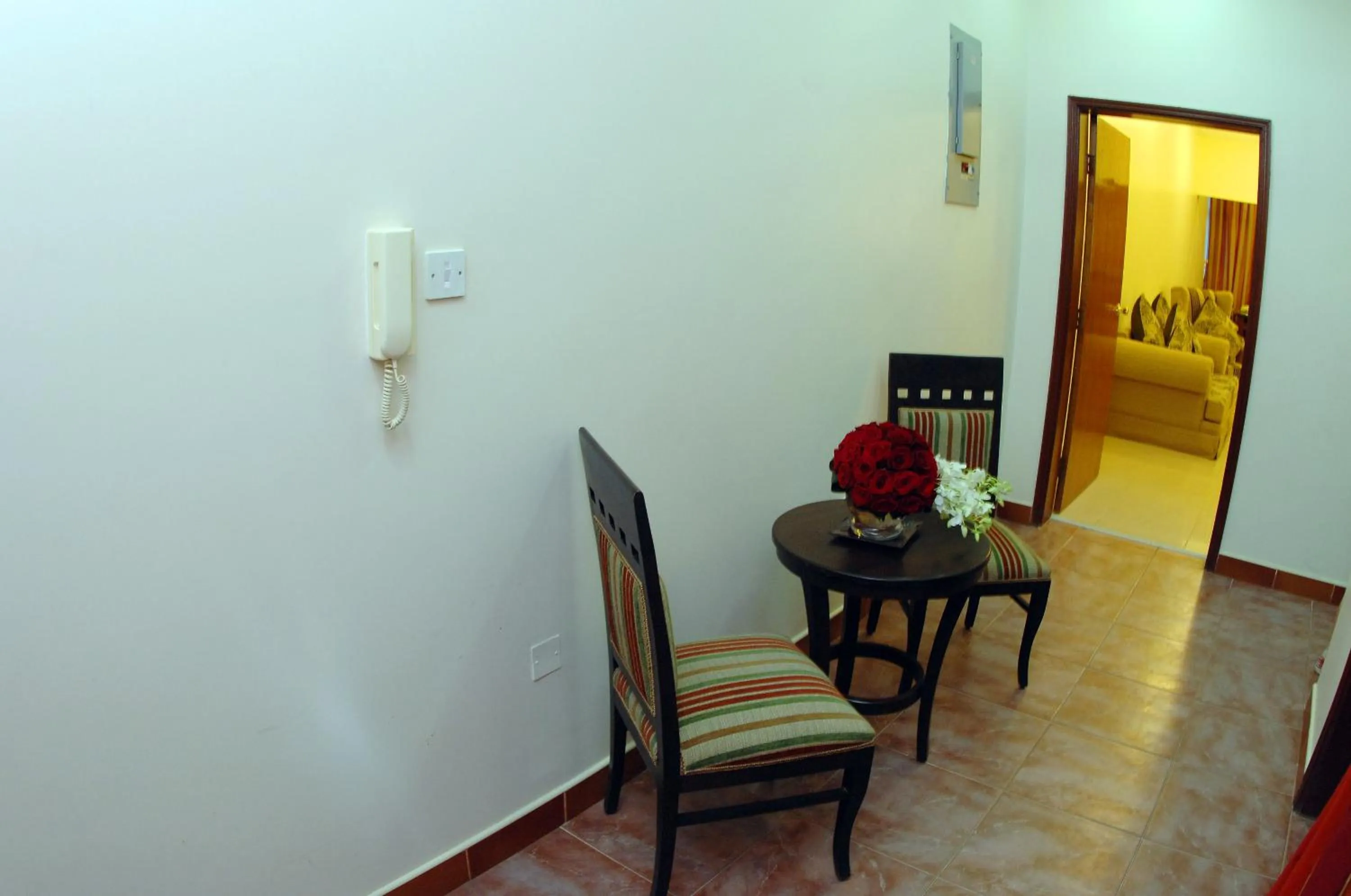 Seating area in Al Muntazah Plaza Hotel