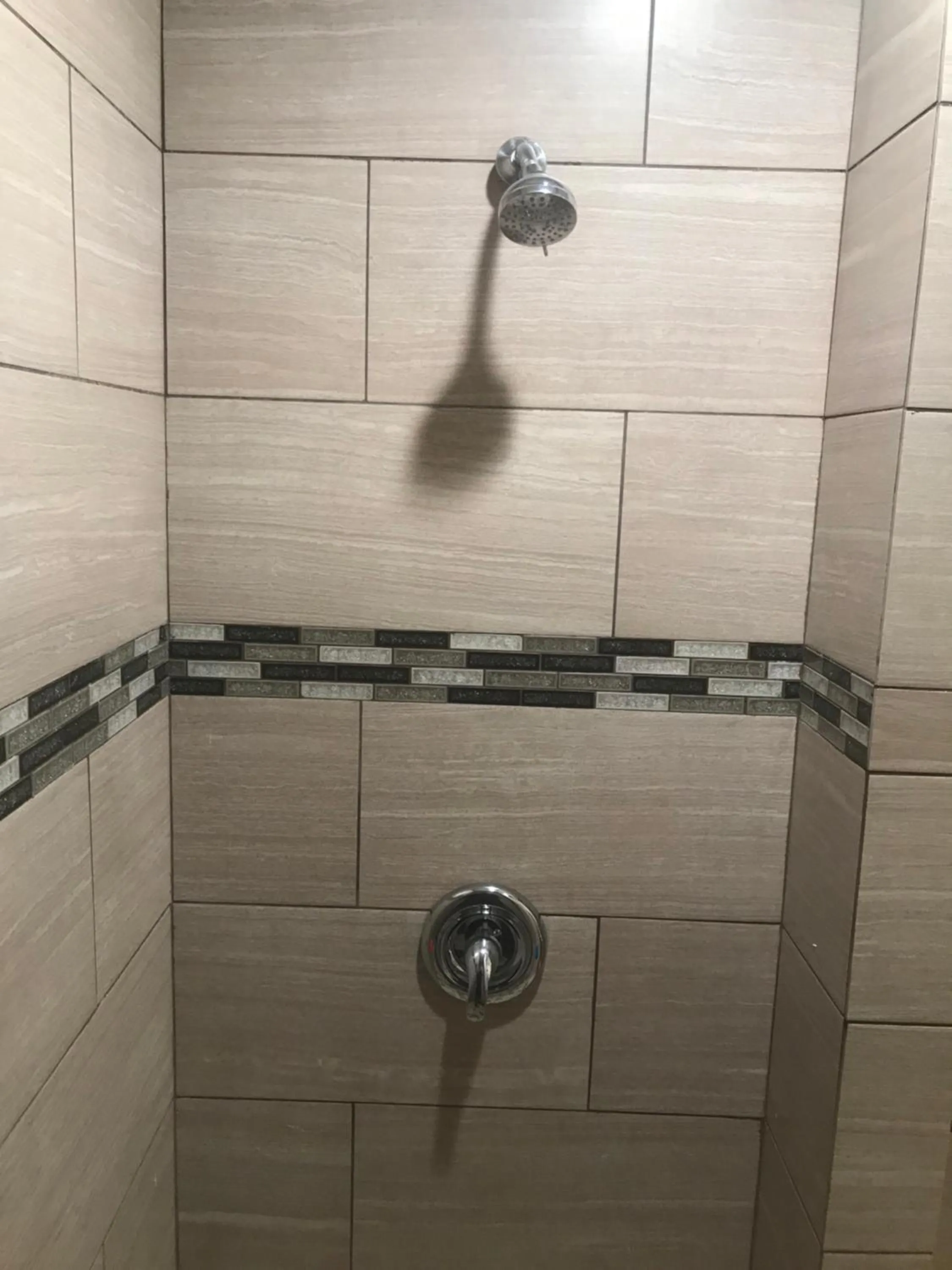 Shower in All 8 Motel
