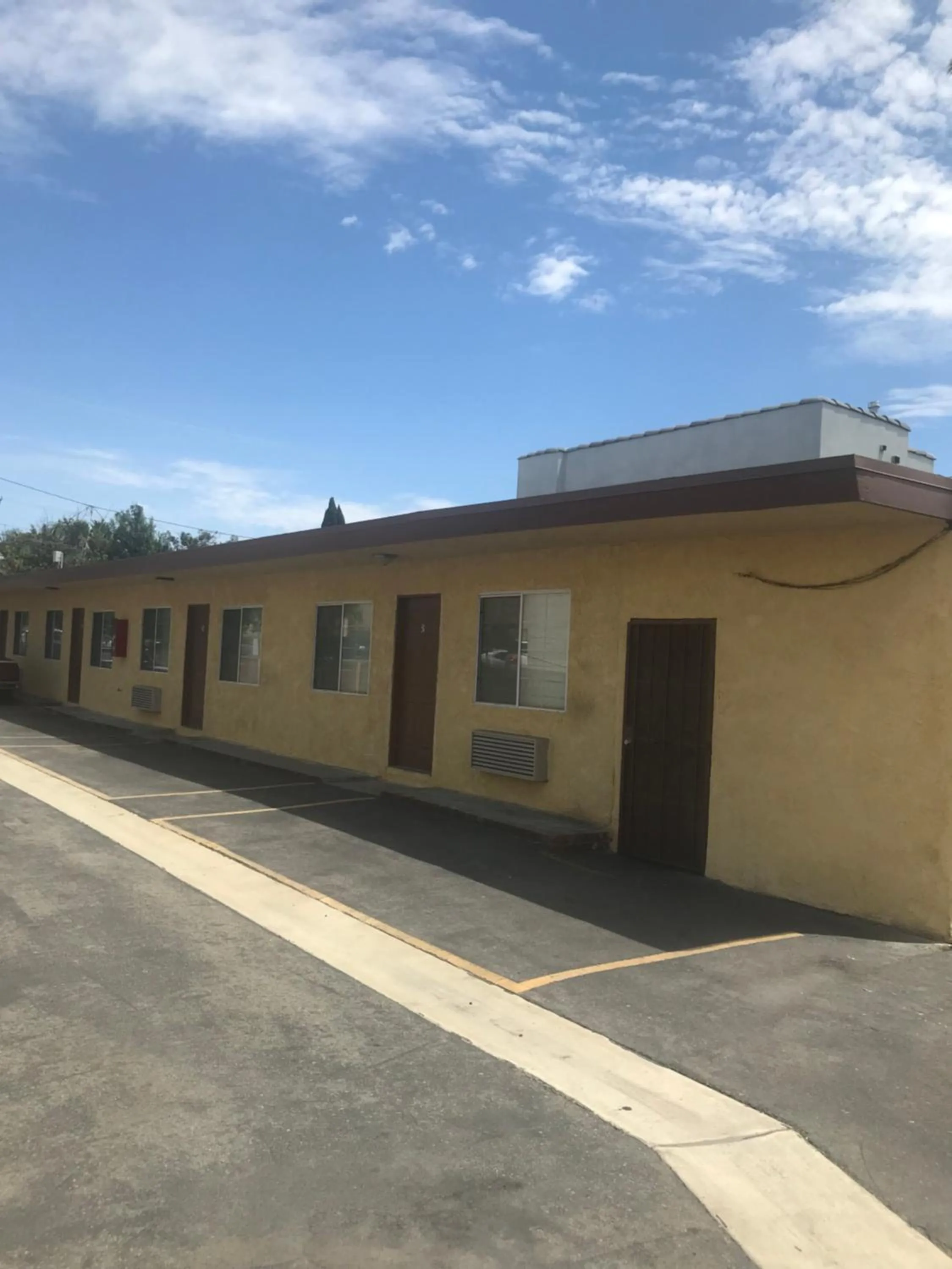 On site in All 8 Motel