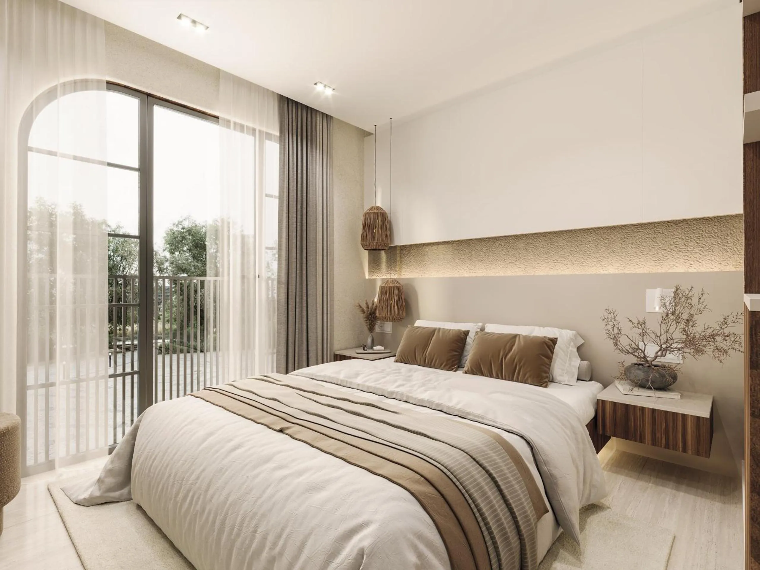 Bed in Sardunya Otel ARKA BİNA