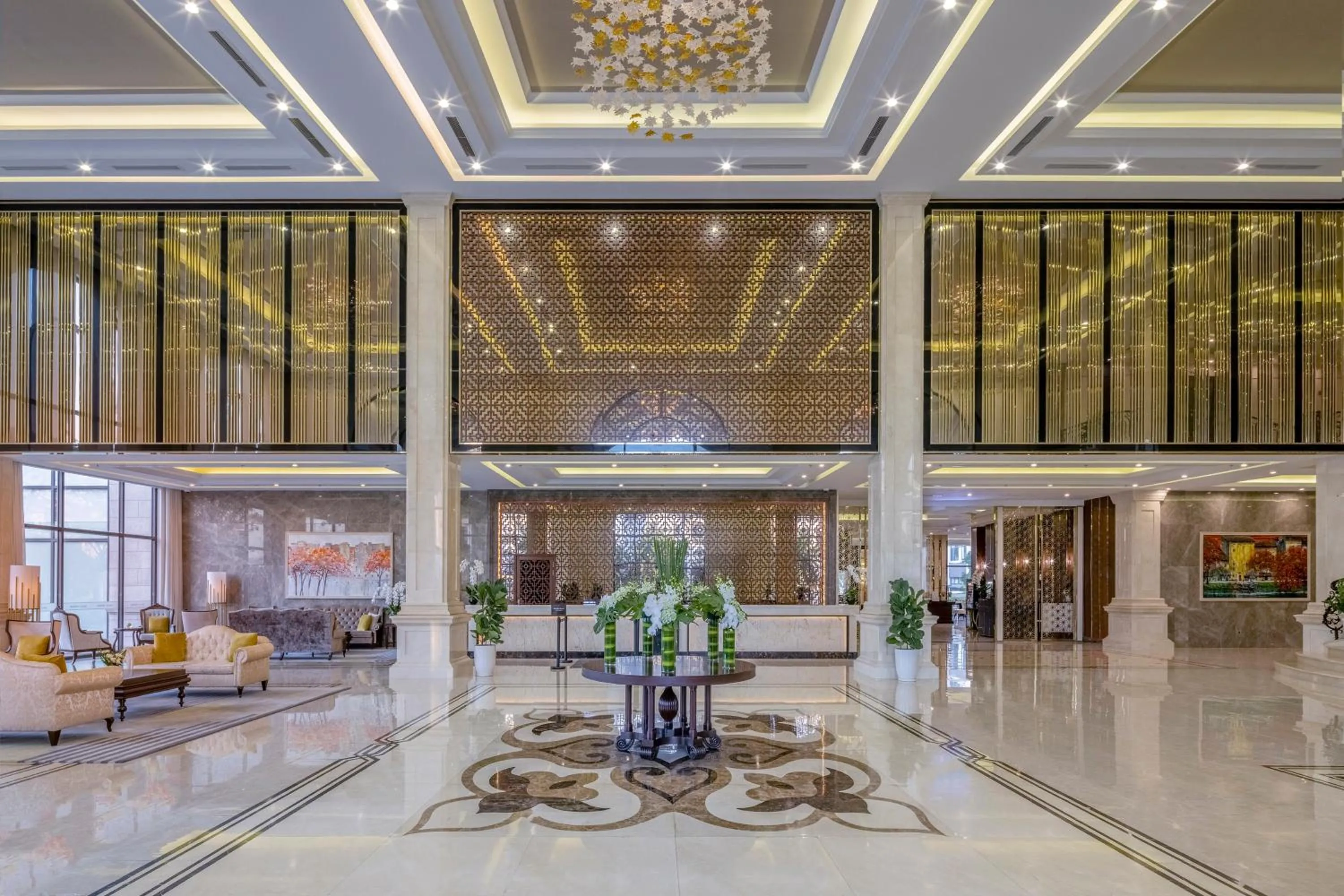 Lobby or reception in Meliá Vinpearl Hai Phong Rivera