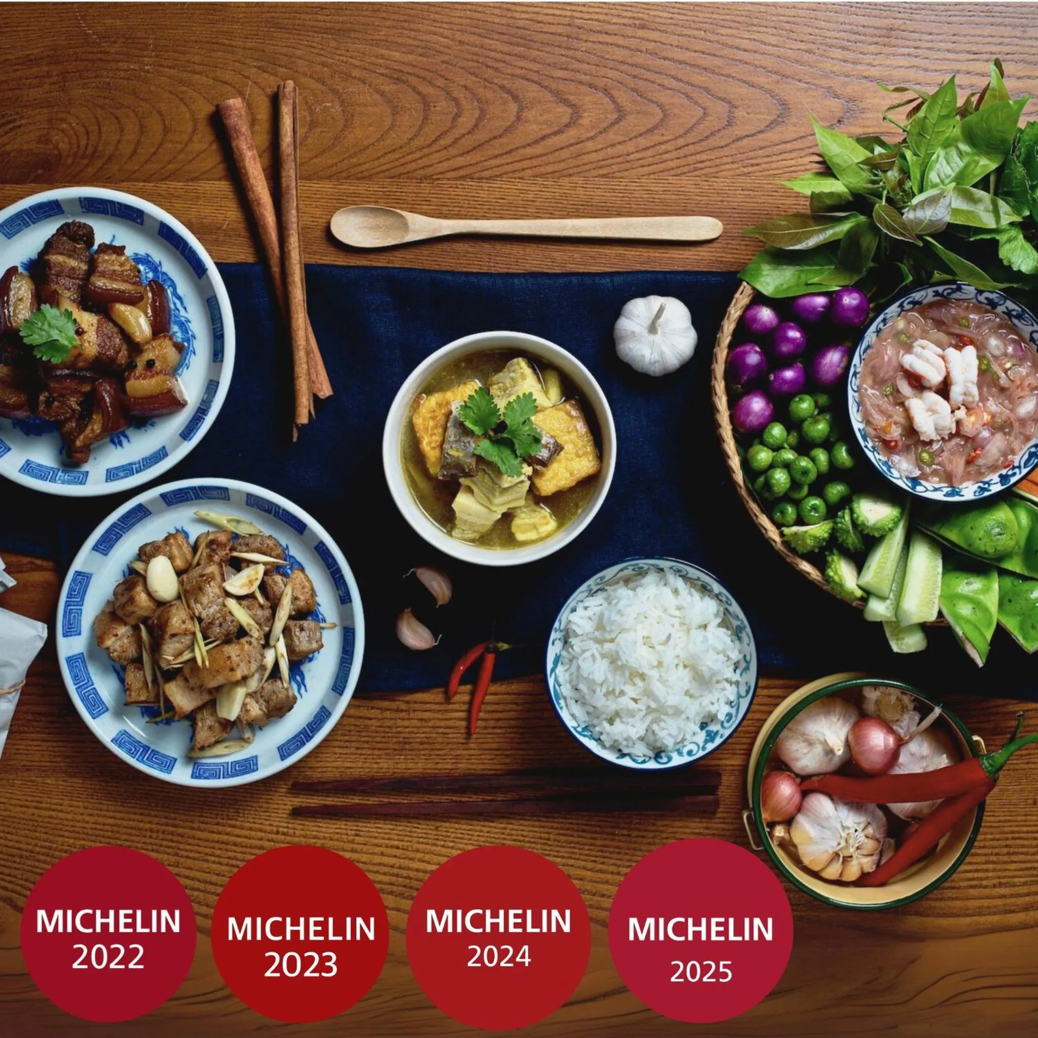 Food close-up in Hotel Gahn Khao Lak