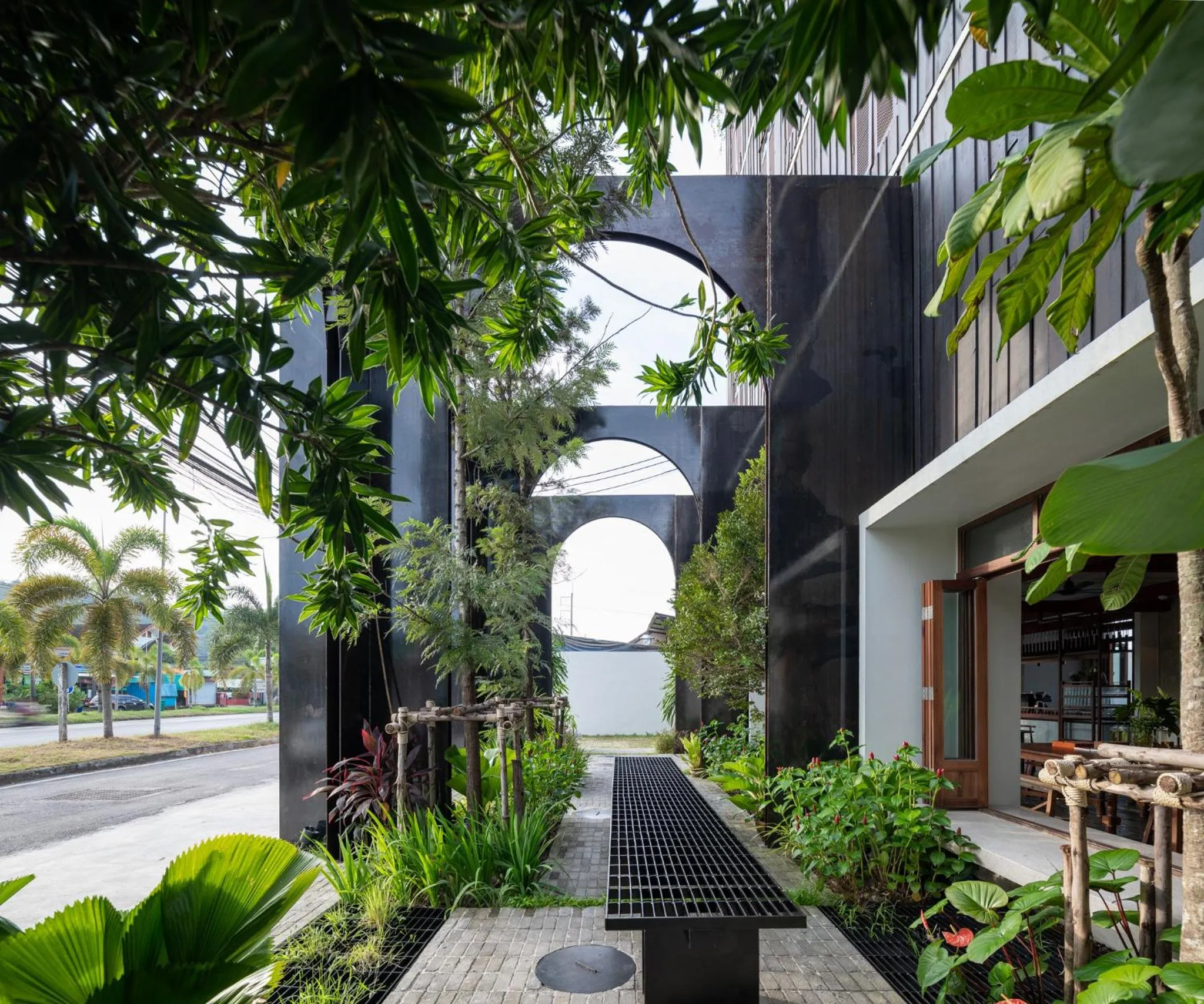 Property building in Hotel Gahn Khao Lak