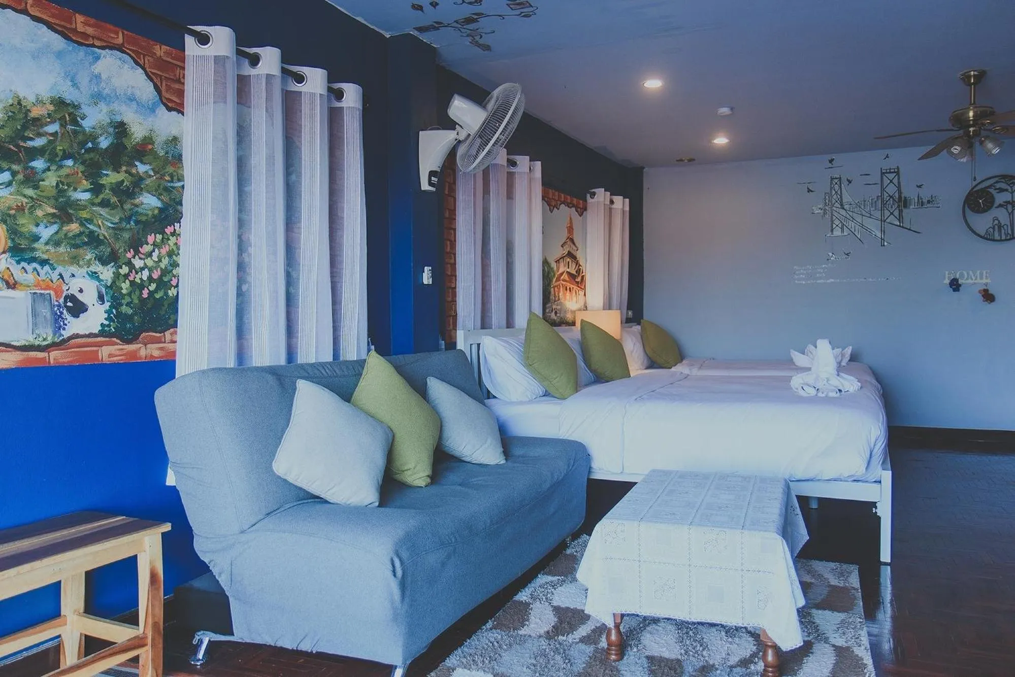 Photo of the whole room in Chill Vibe Hostel