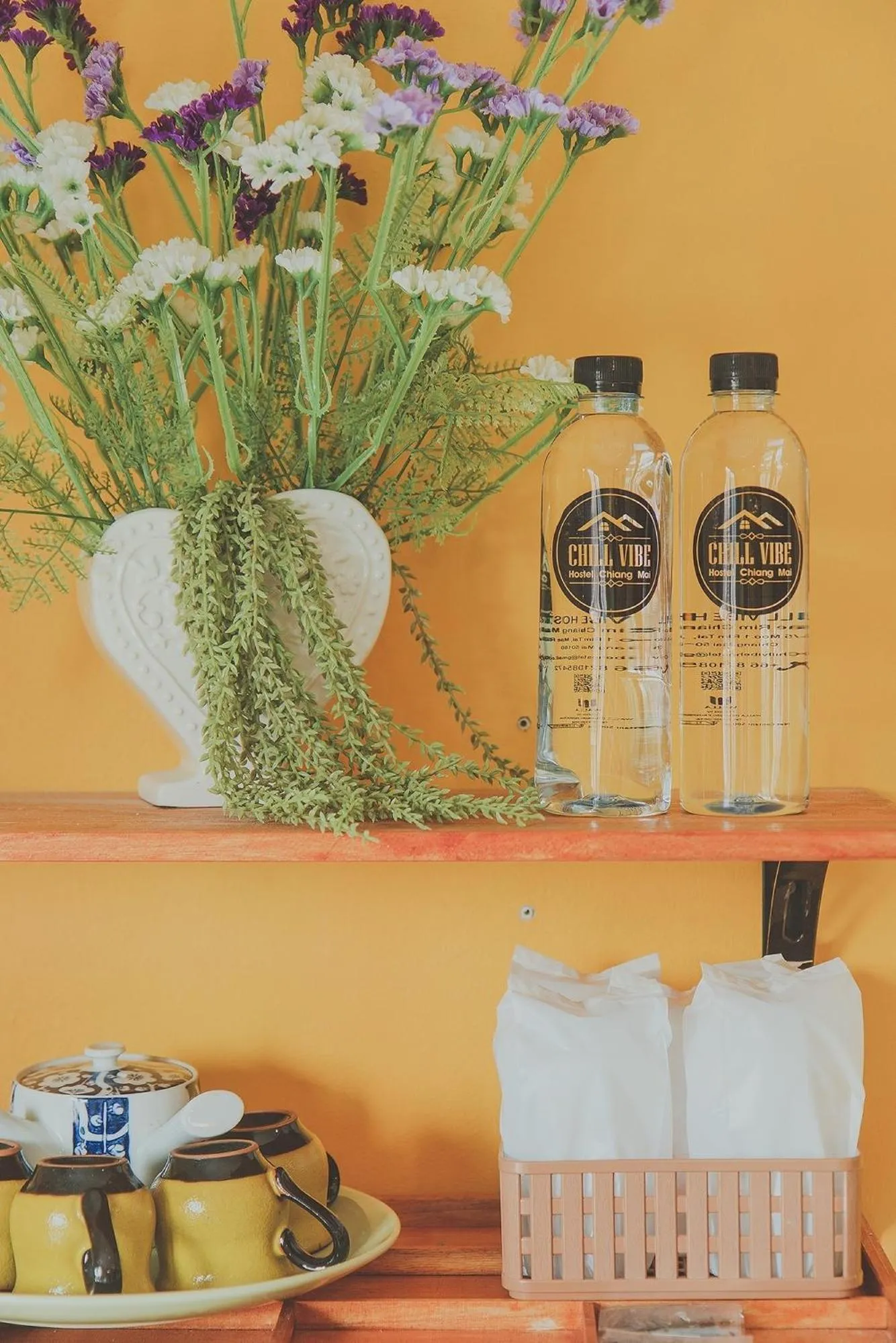 Drinks in Chill Vibe Hostel