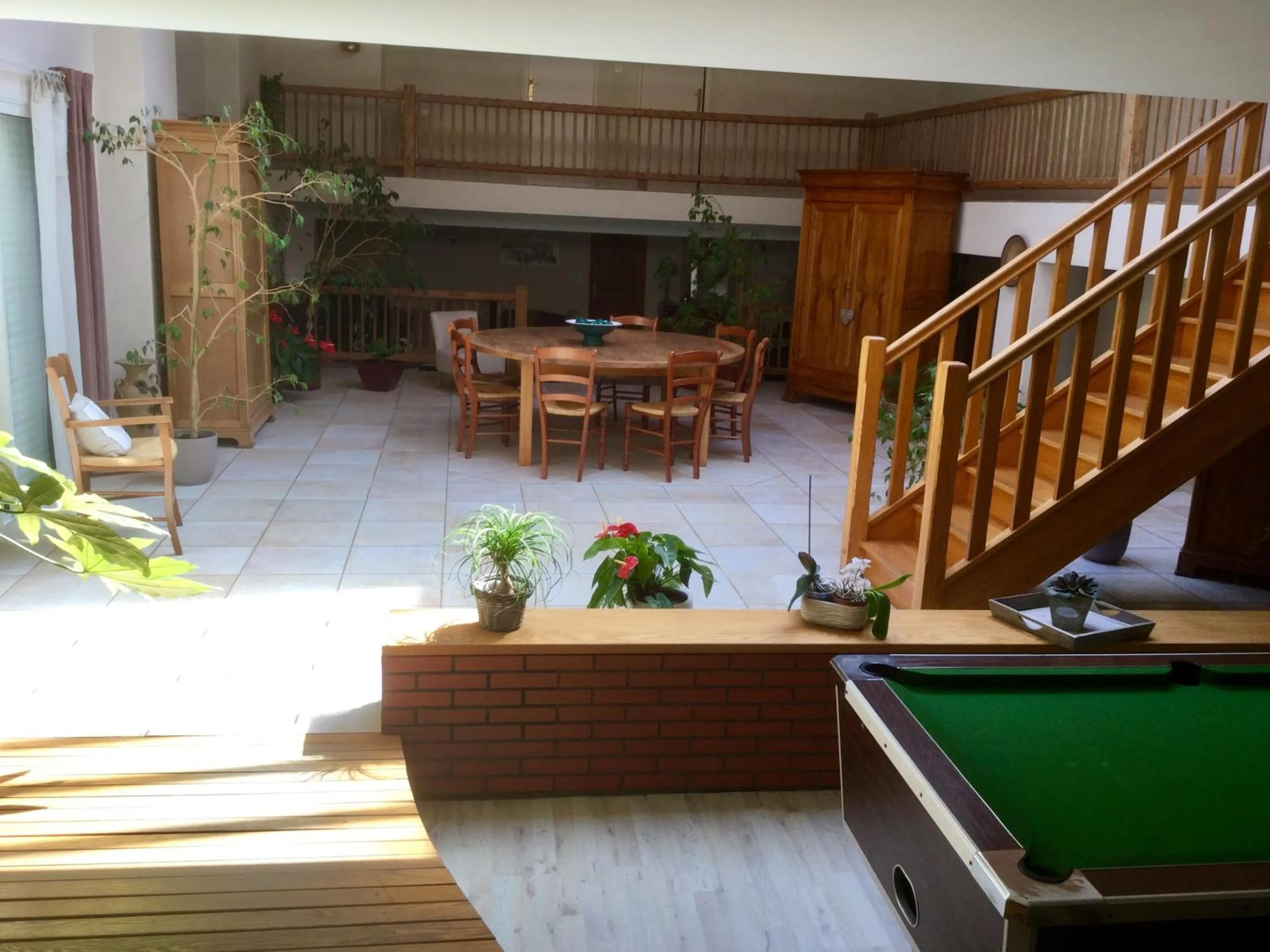 Billiard in Chambre d’hôtes à Vallet