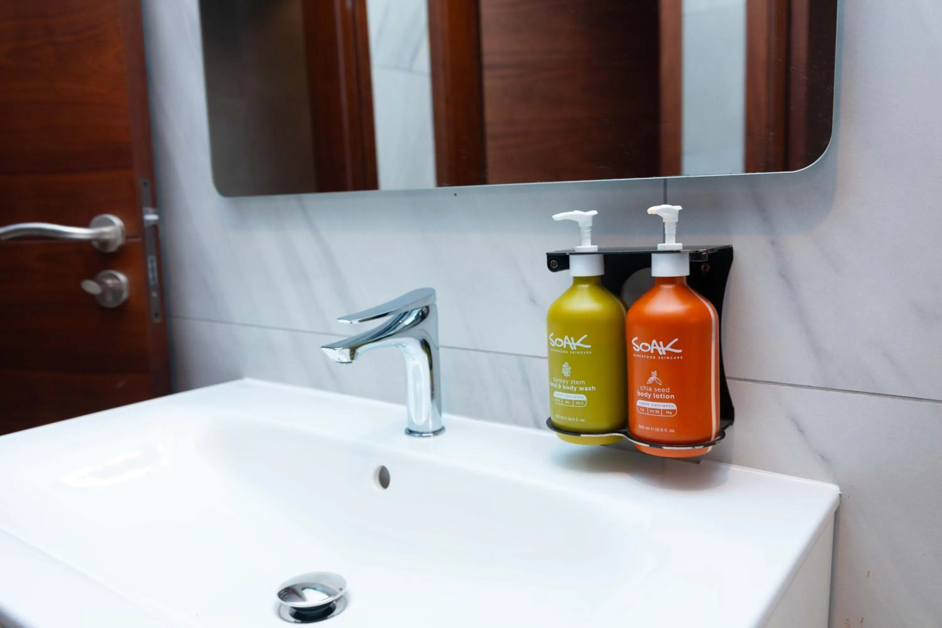 Bathroom in The Palms by Eagles Airport City