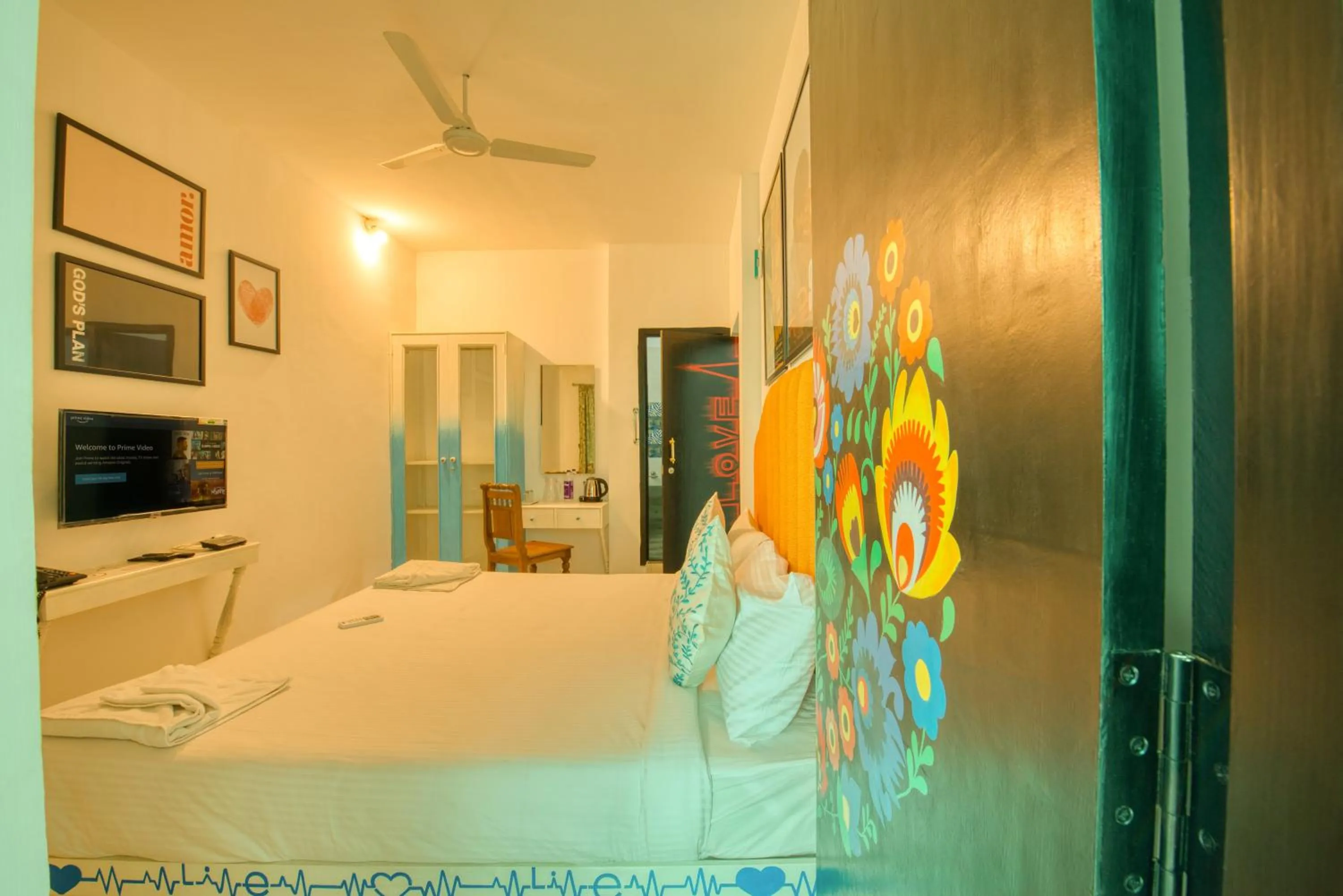 Bed in La Maison Charu