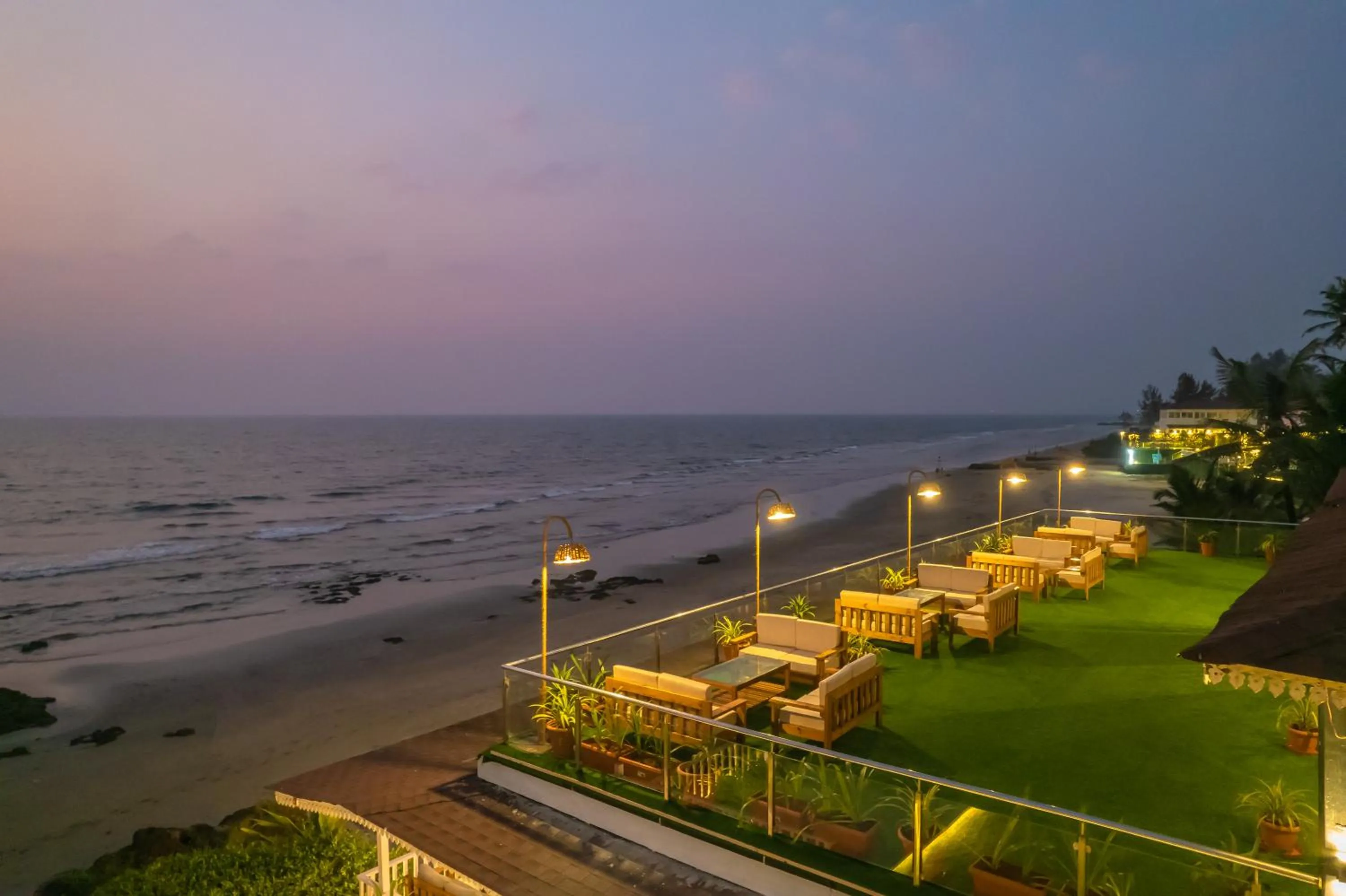 Sea view in La Cabana Beach & Spa, By Ashvem Beach