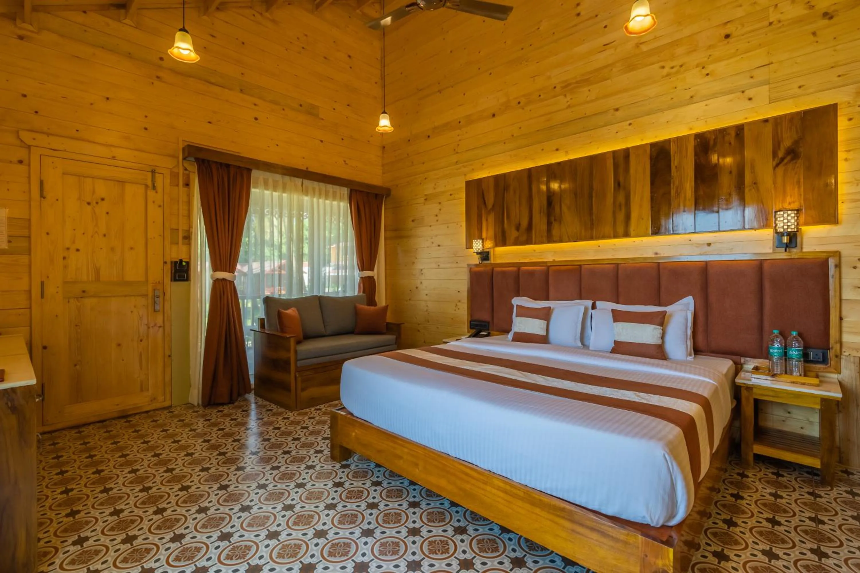 Bedroom, Bed in La Cabana Beach & Spa, By Ashvem Beach