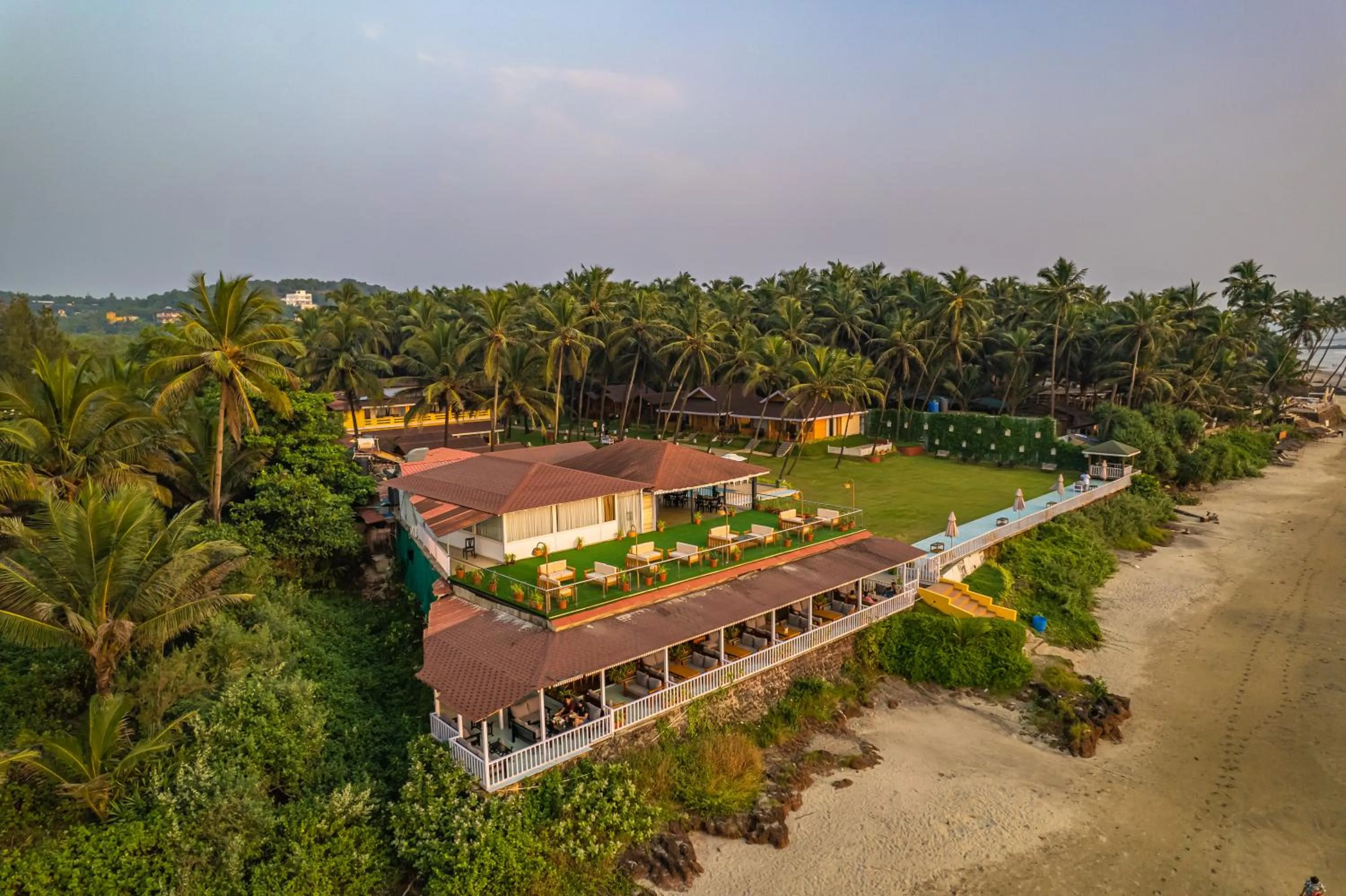 Bird's eye view in La Cabana Beach & Spa, By Ashvem Beach