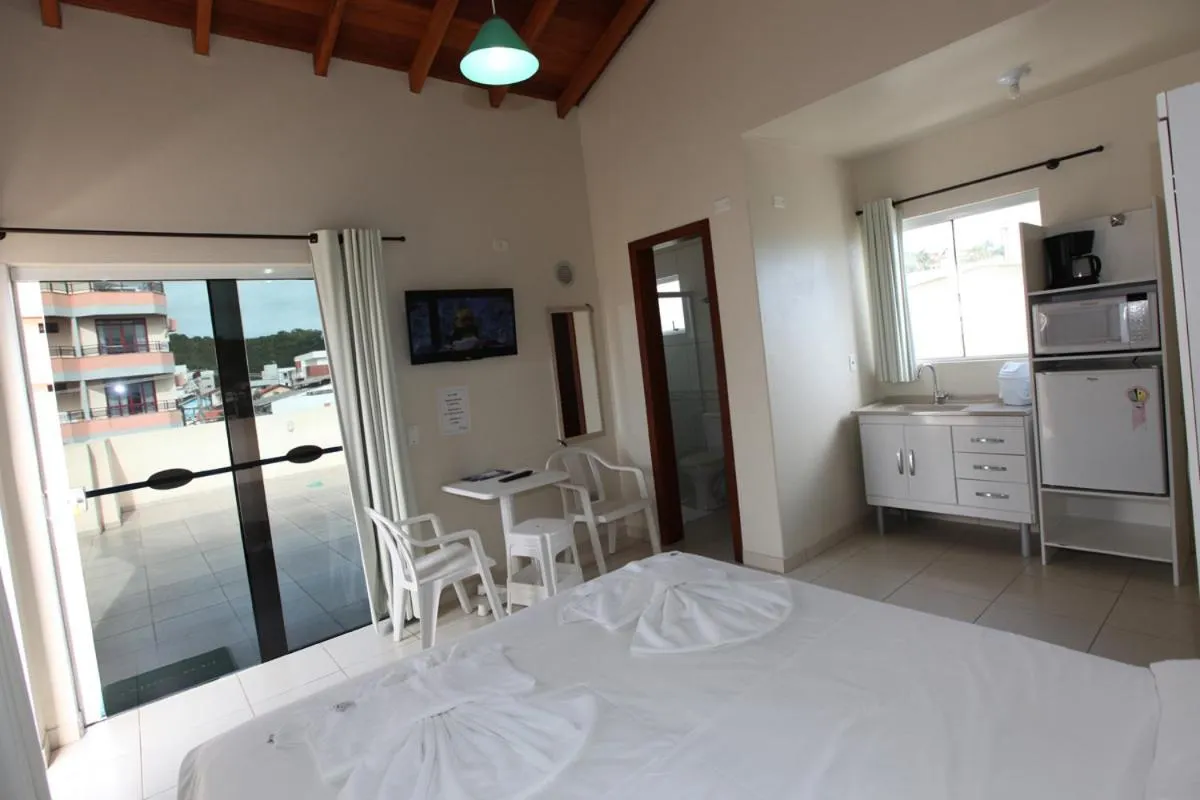 Bed in Pousada Bella Bombinhas - Pé na areia