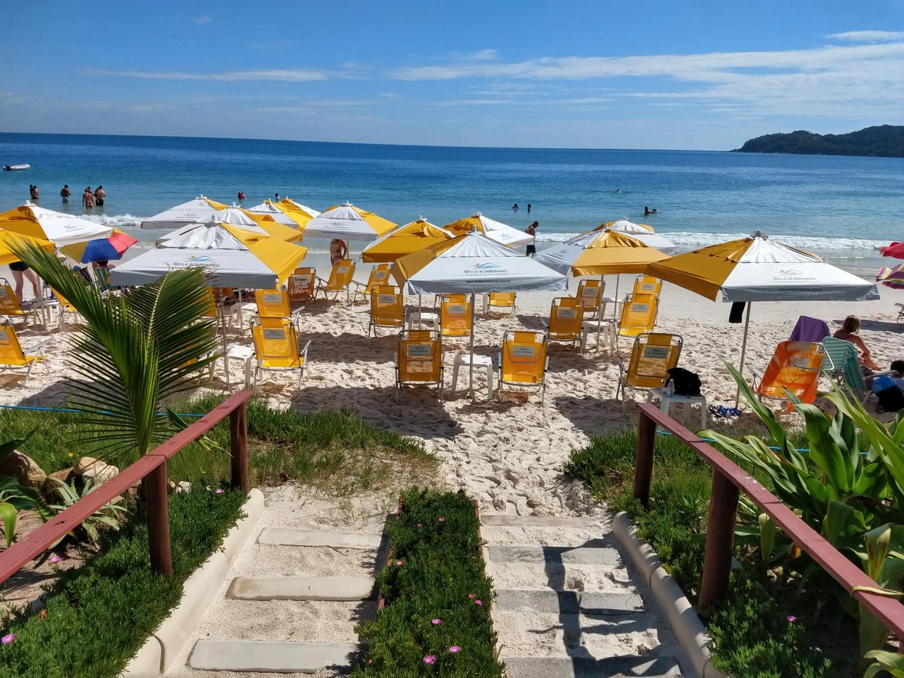 Day in Pousada Bella Bombinhas - Pé na areia