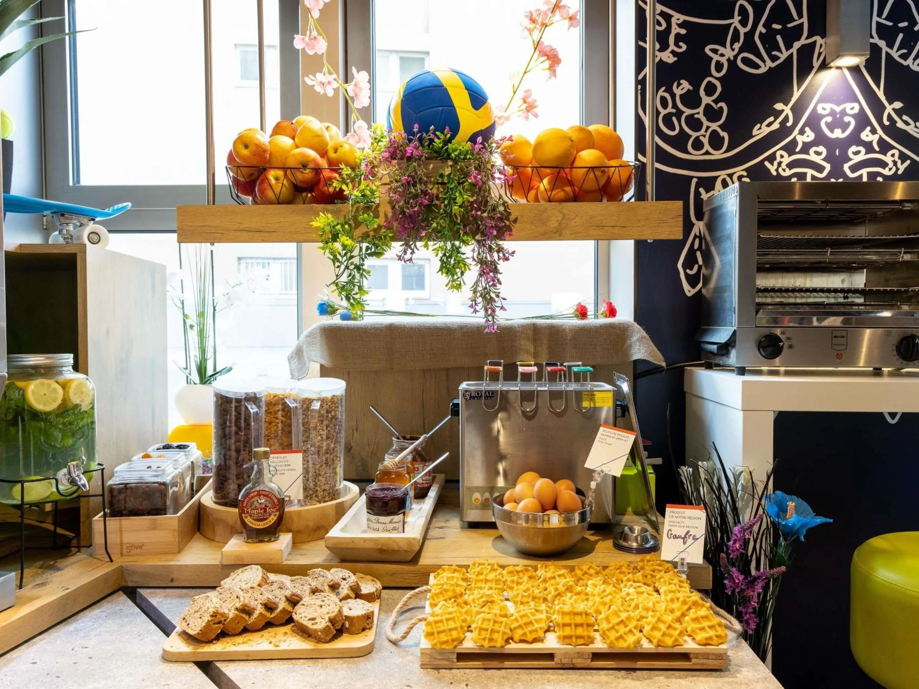 Breakfast in ibis budget Porte D'Orleans