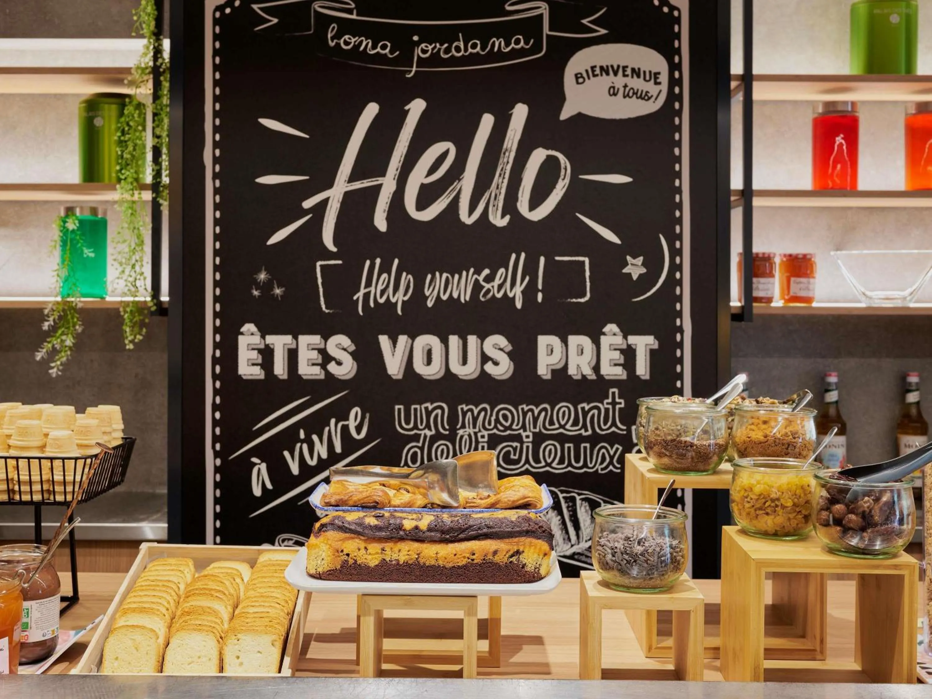 Breakfast in ibis Nice Centre Gare