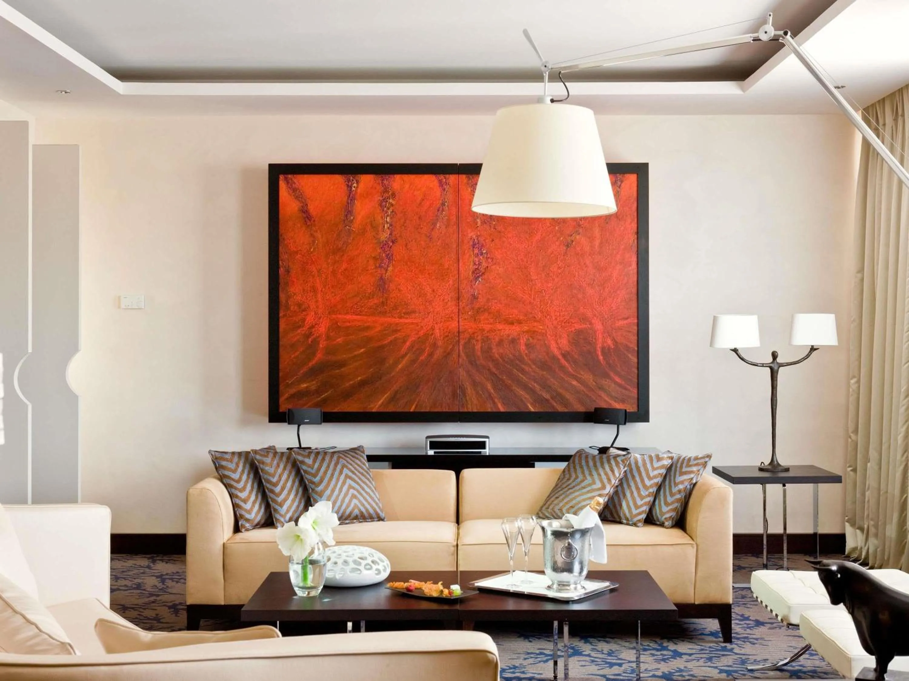 Bedroom in Sofitel Marseille Vieux-Port