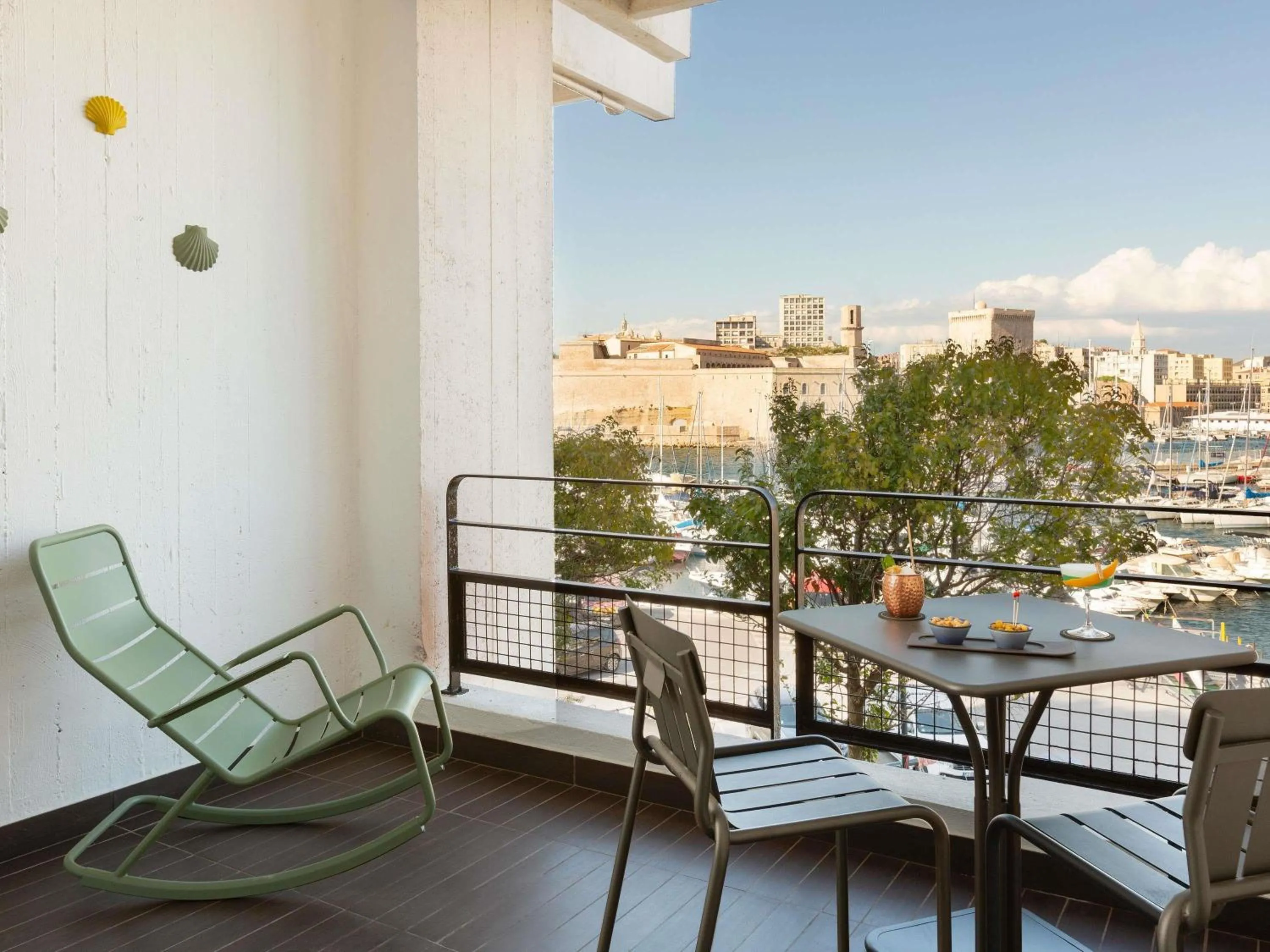 Bedroom in Sofitel Marseille Vieux-Port