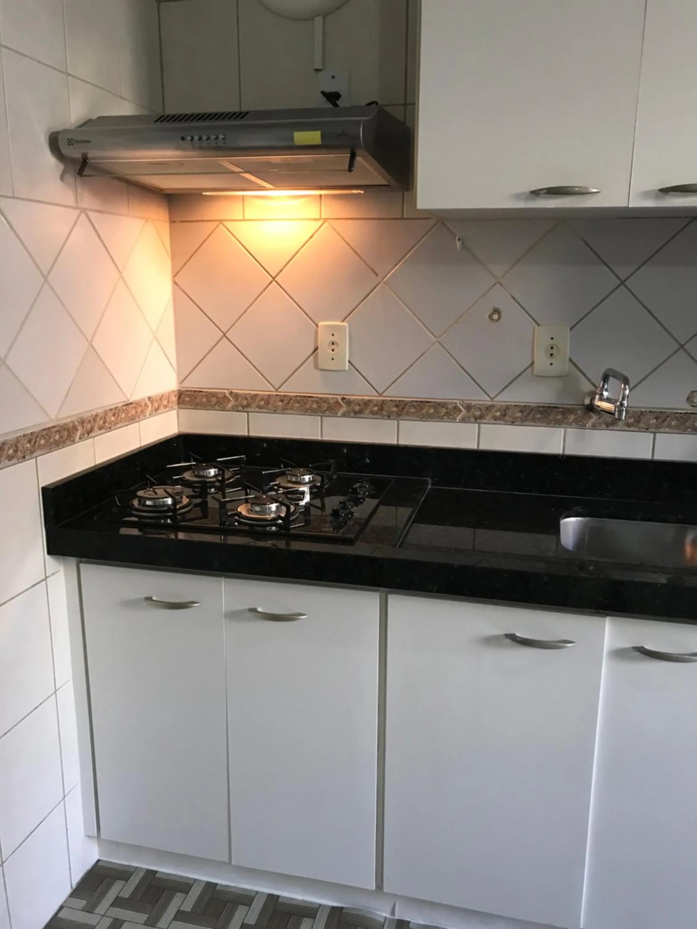 Communal kitchen in Kasato Maru Residence