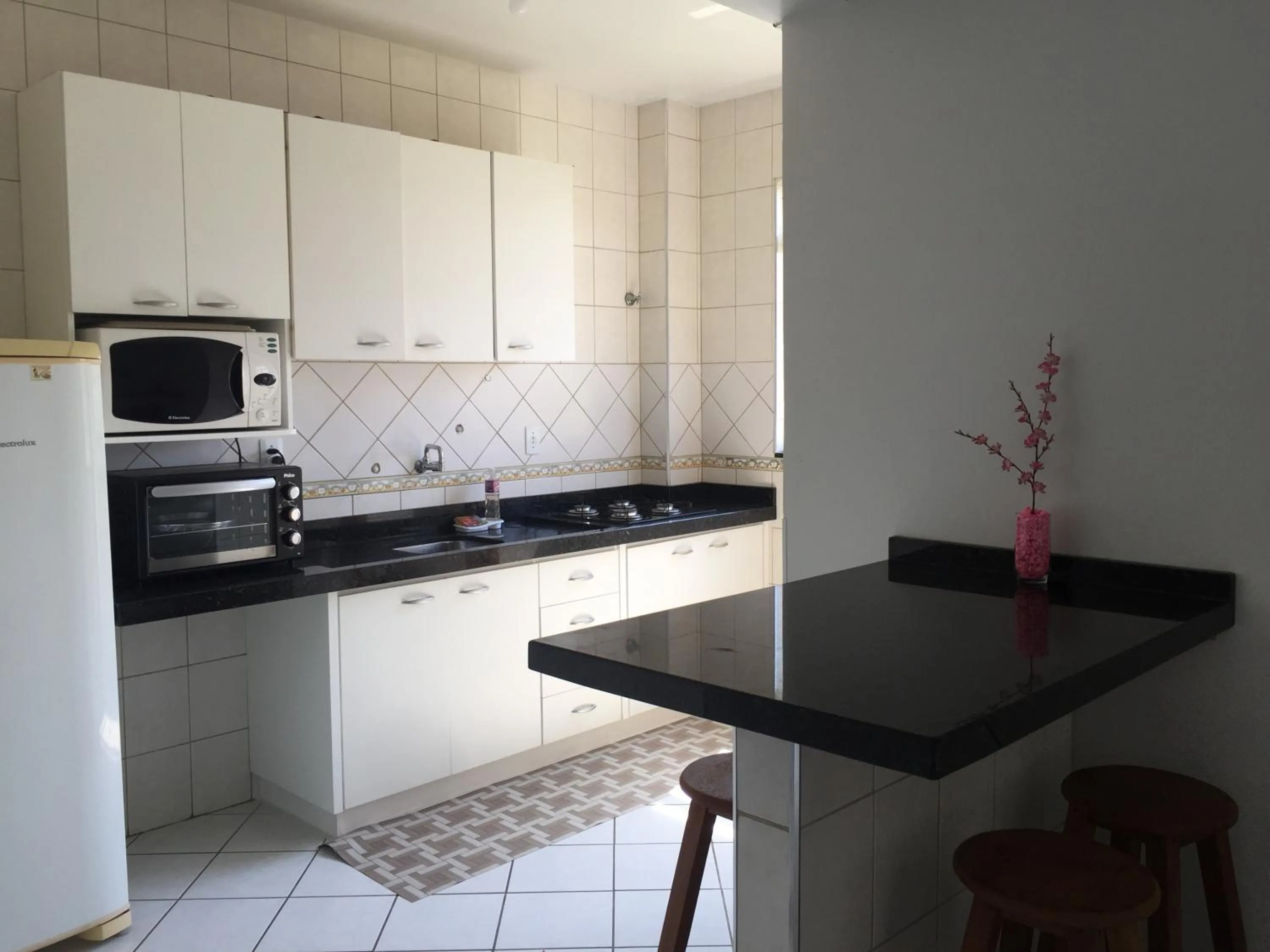 Communal kitchen in Kasato Maru Residence