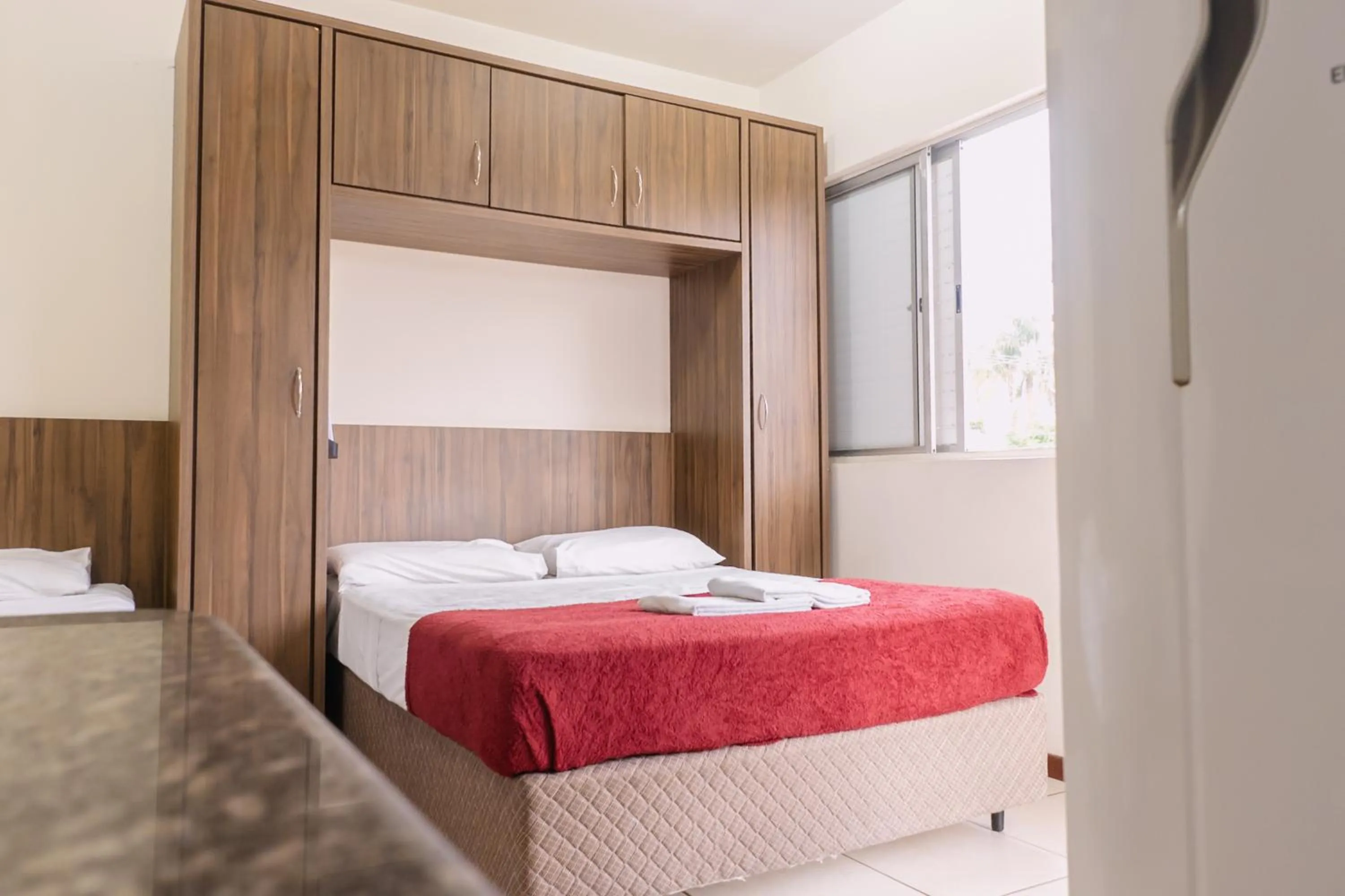 Bed in HANNA Amsterdam Hotel & Eventos