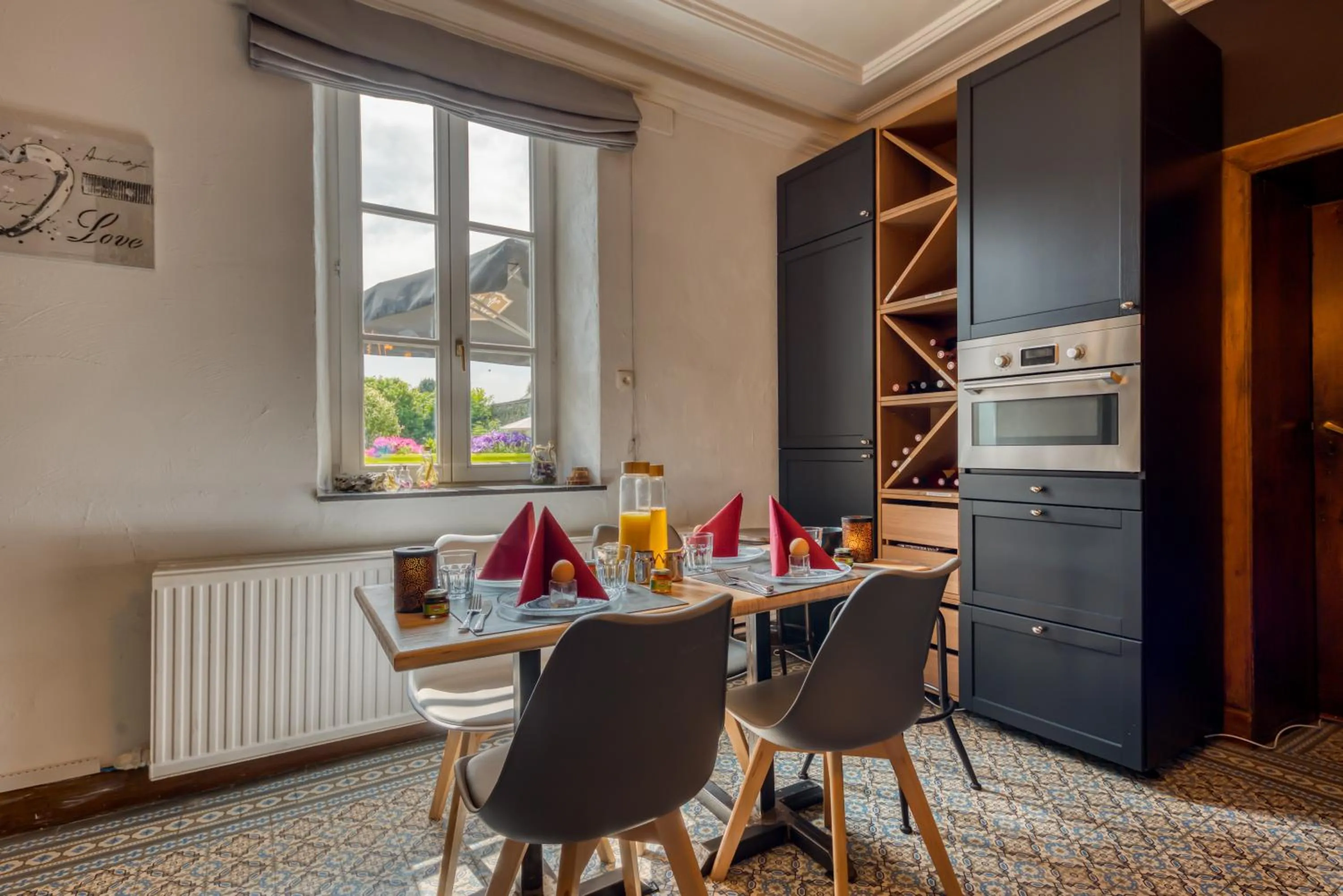 Dining area in Centre Au Chardon