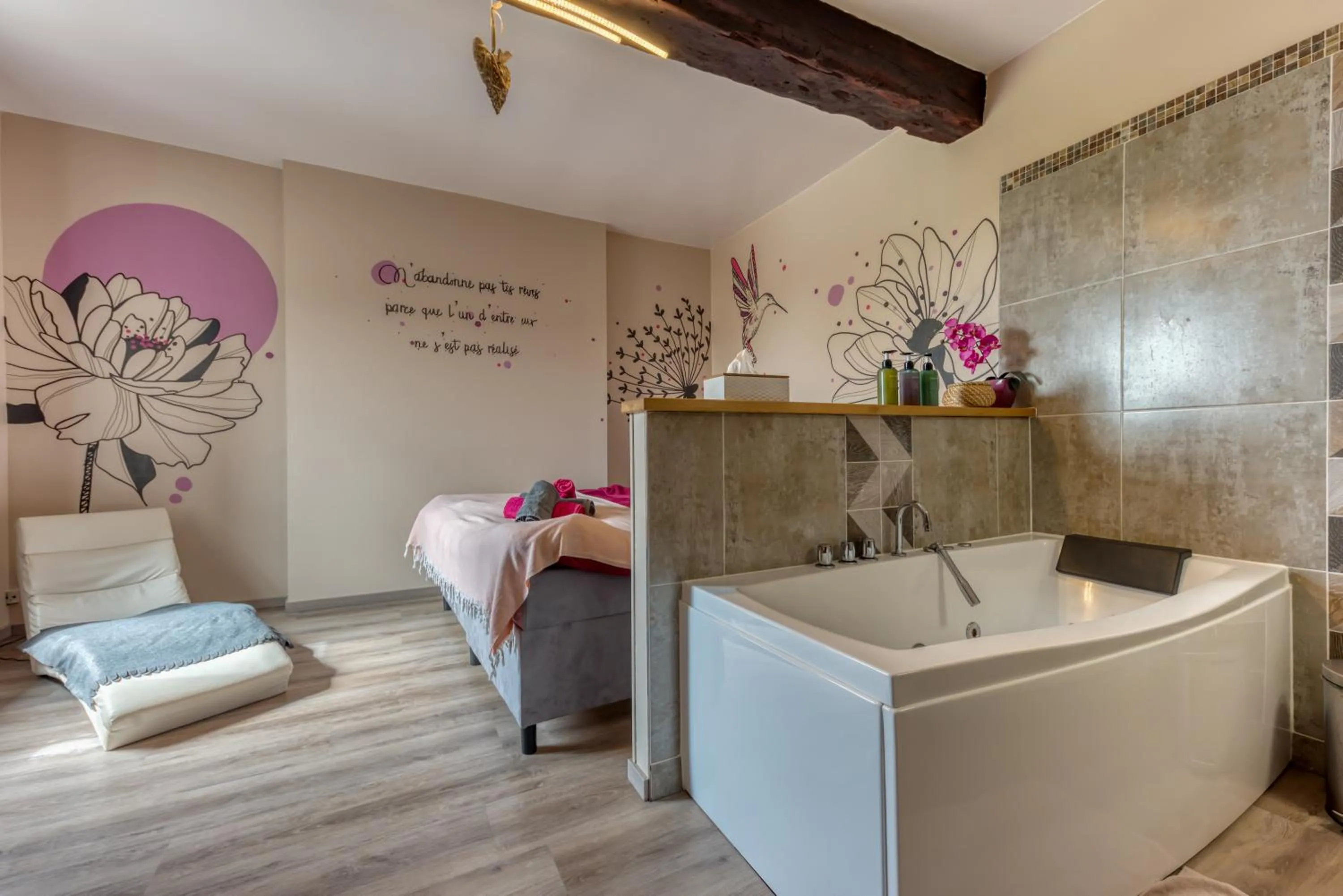 Bedroom in Centre Au Chardon