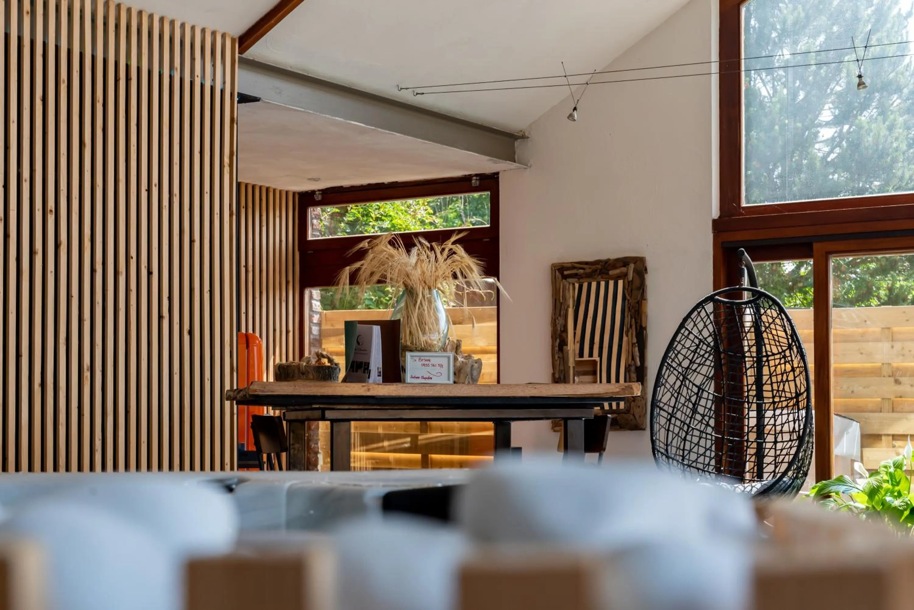Dining area in Centre Au Chardon