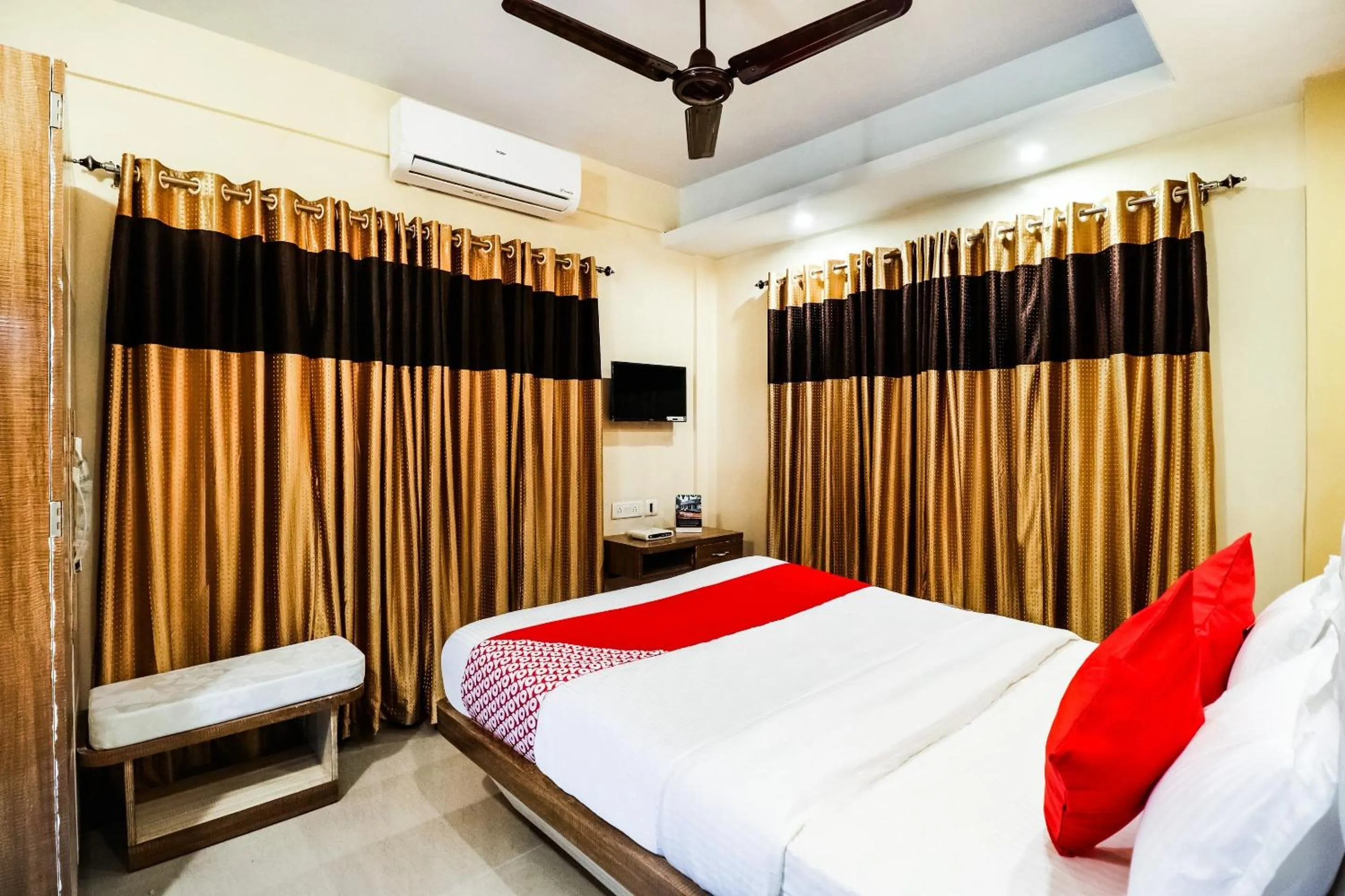 Bedroom, Bed in Hotel O Kuber Residency