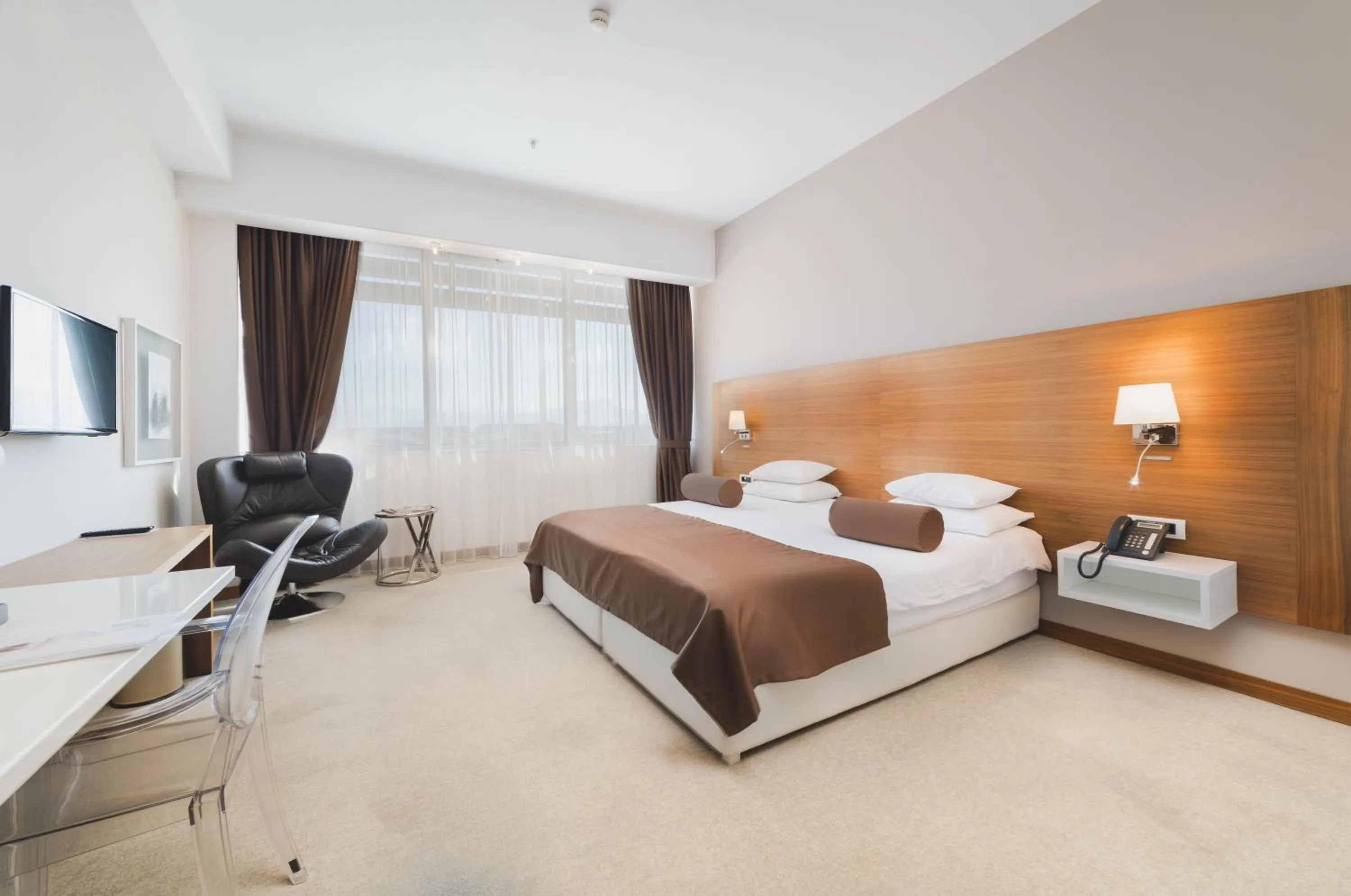 Bedroom, Bed in Hotel Aurel