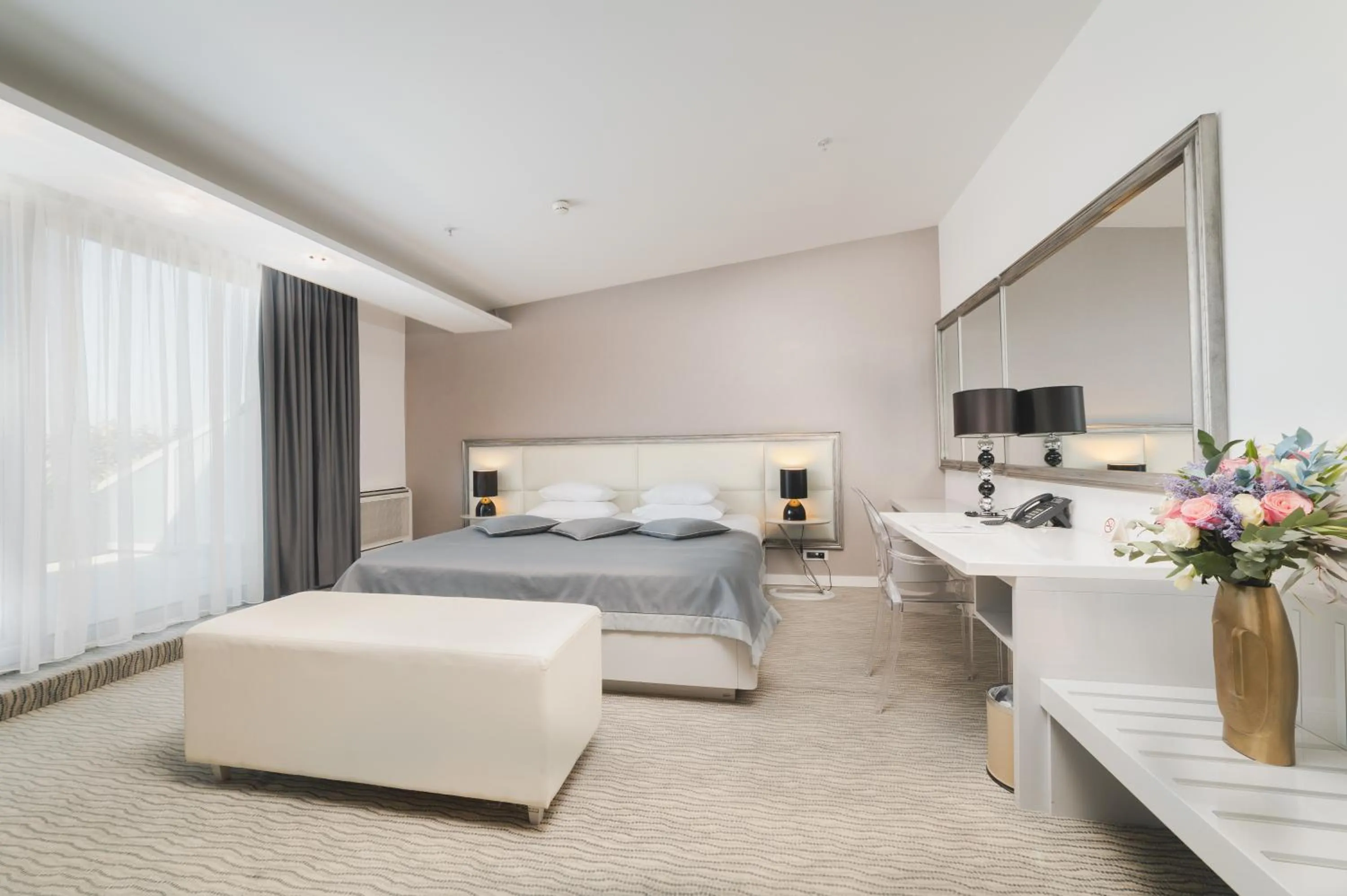 Bedroom, Bed in Hotel Aurel