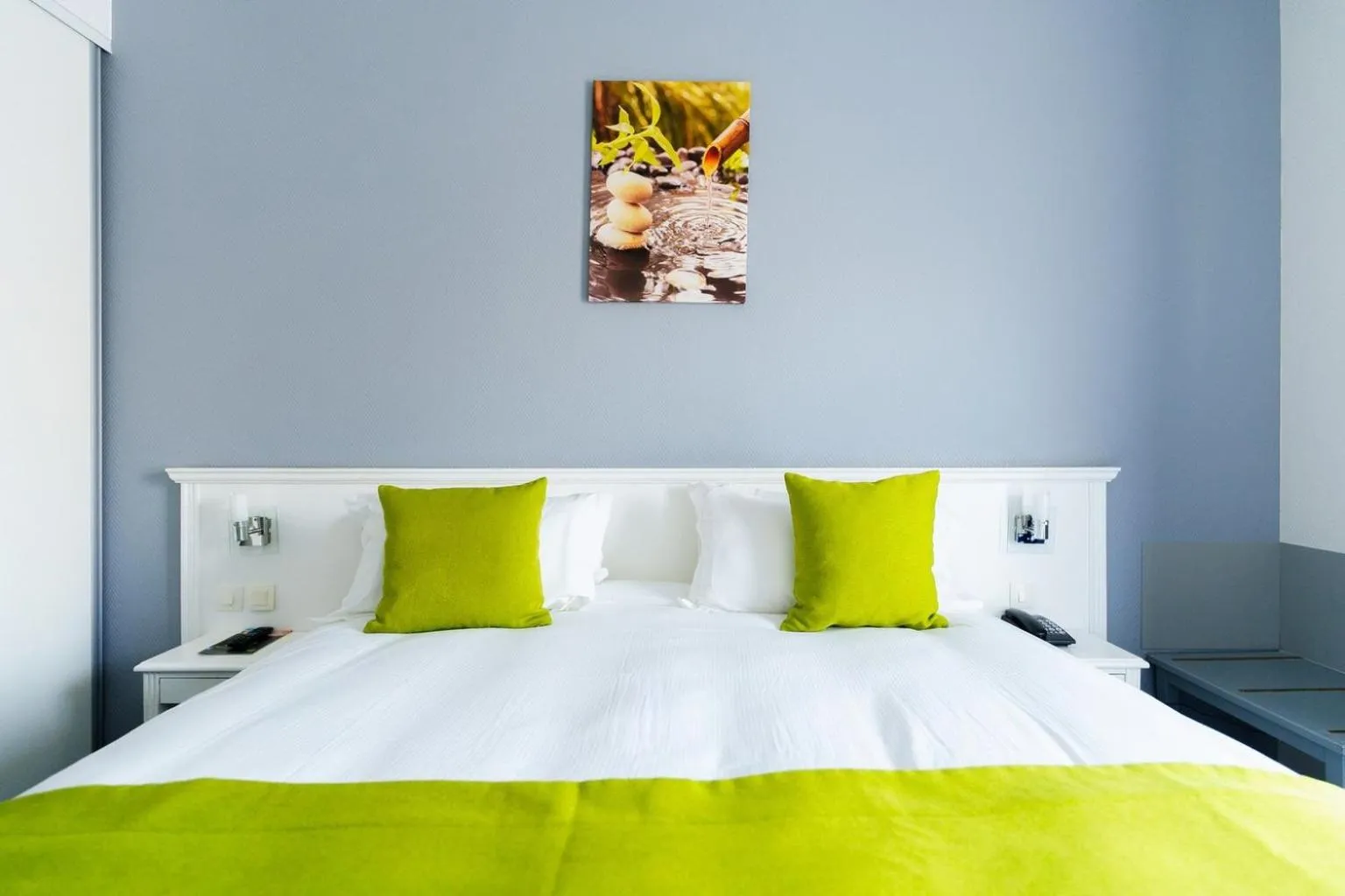 Bedroom, Bed in Hôtel Marso