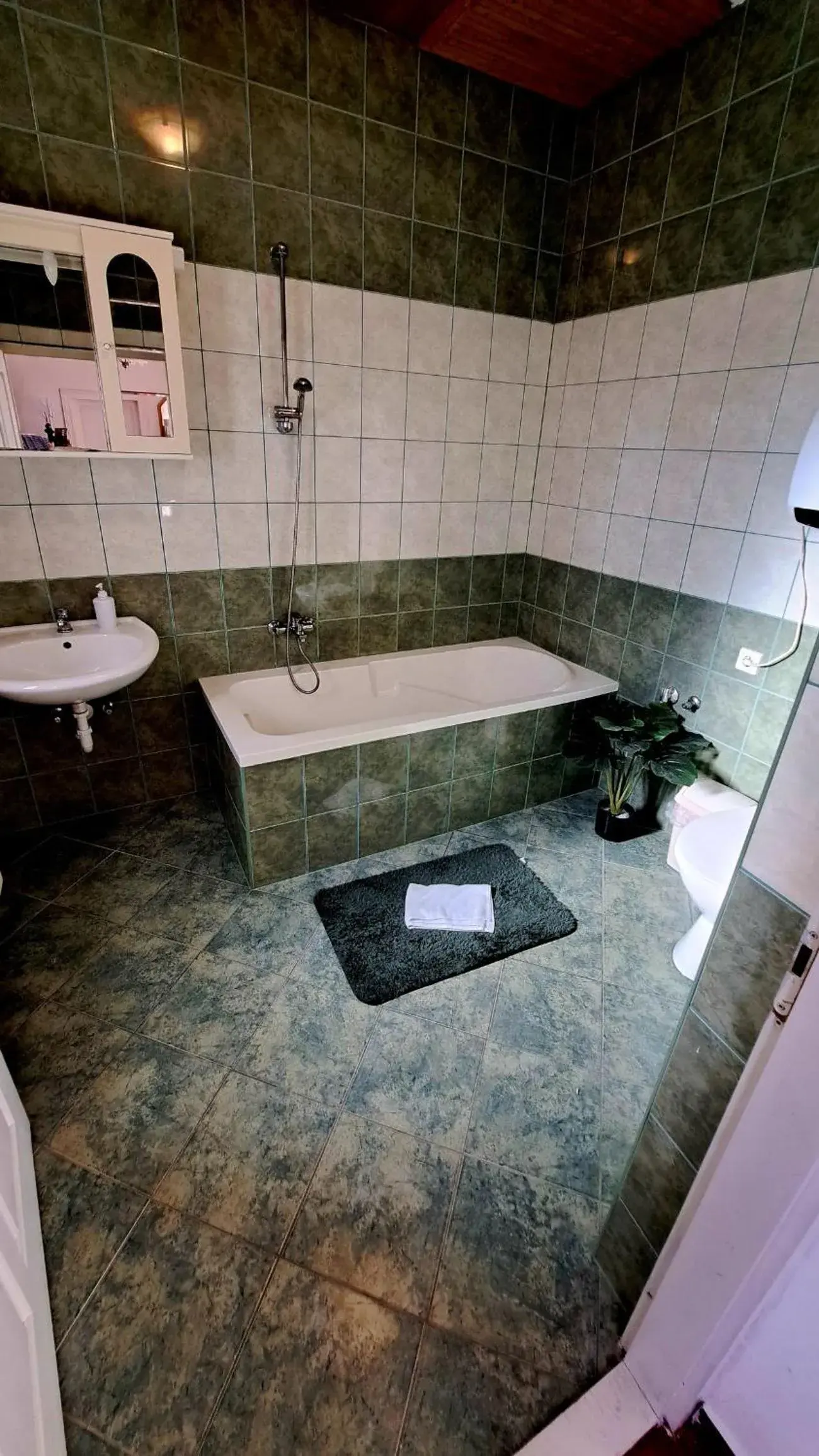 Double Room with Private External Bathroom - single occupancy in Csodarét Kúria Double Room with Private External Bathroom - single occupancy in Csodarét Kúria