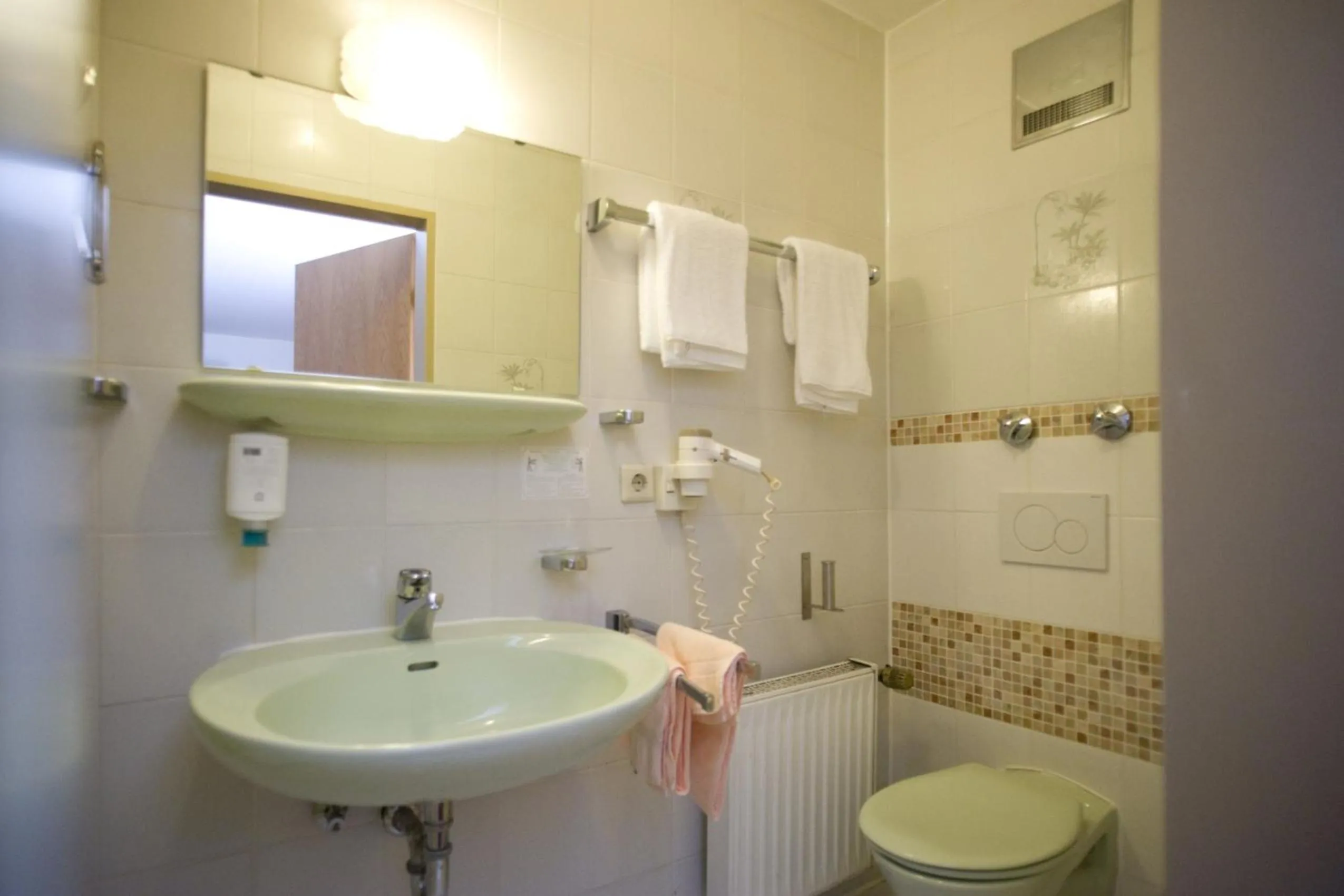 Bathroom in Hotel Flora