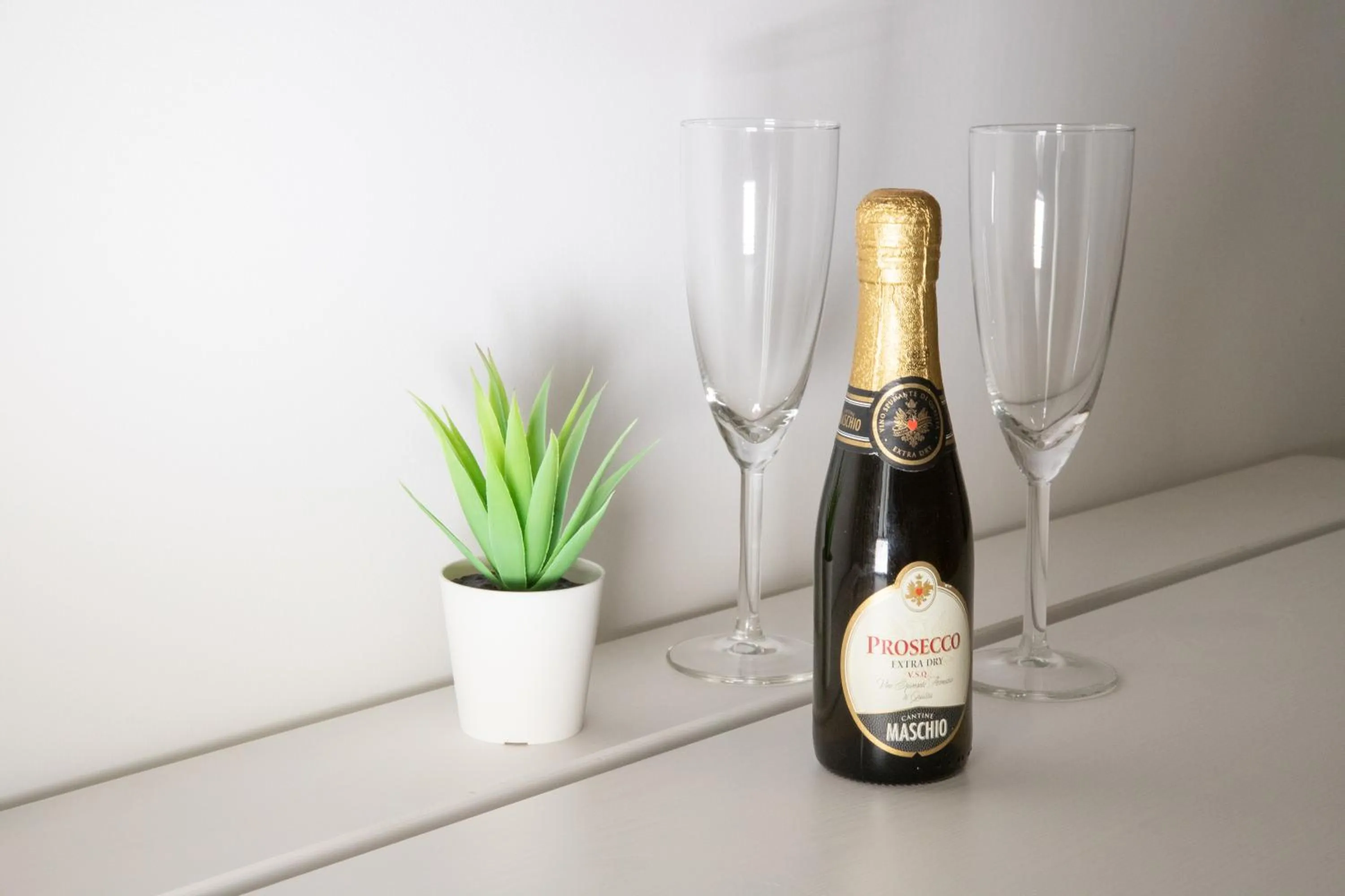 Alcoholic drinks in b&b Zio Luciano