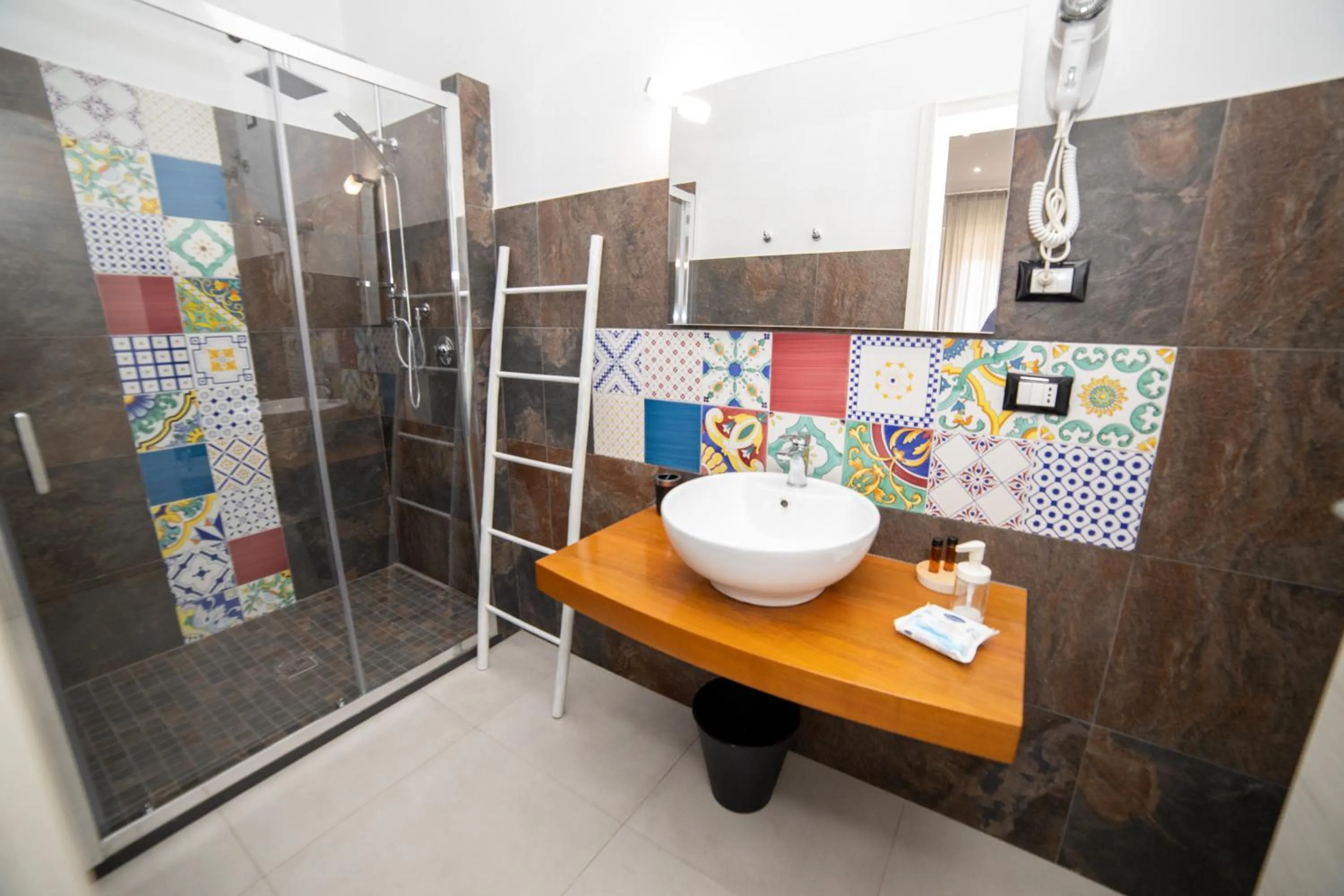 Bathroom in b&b Zio Luciano