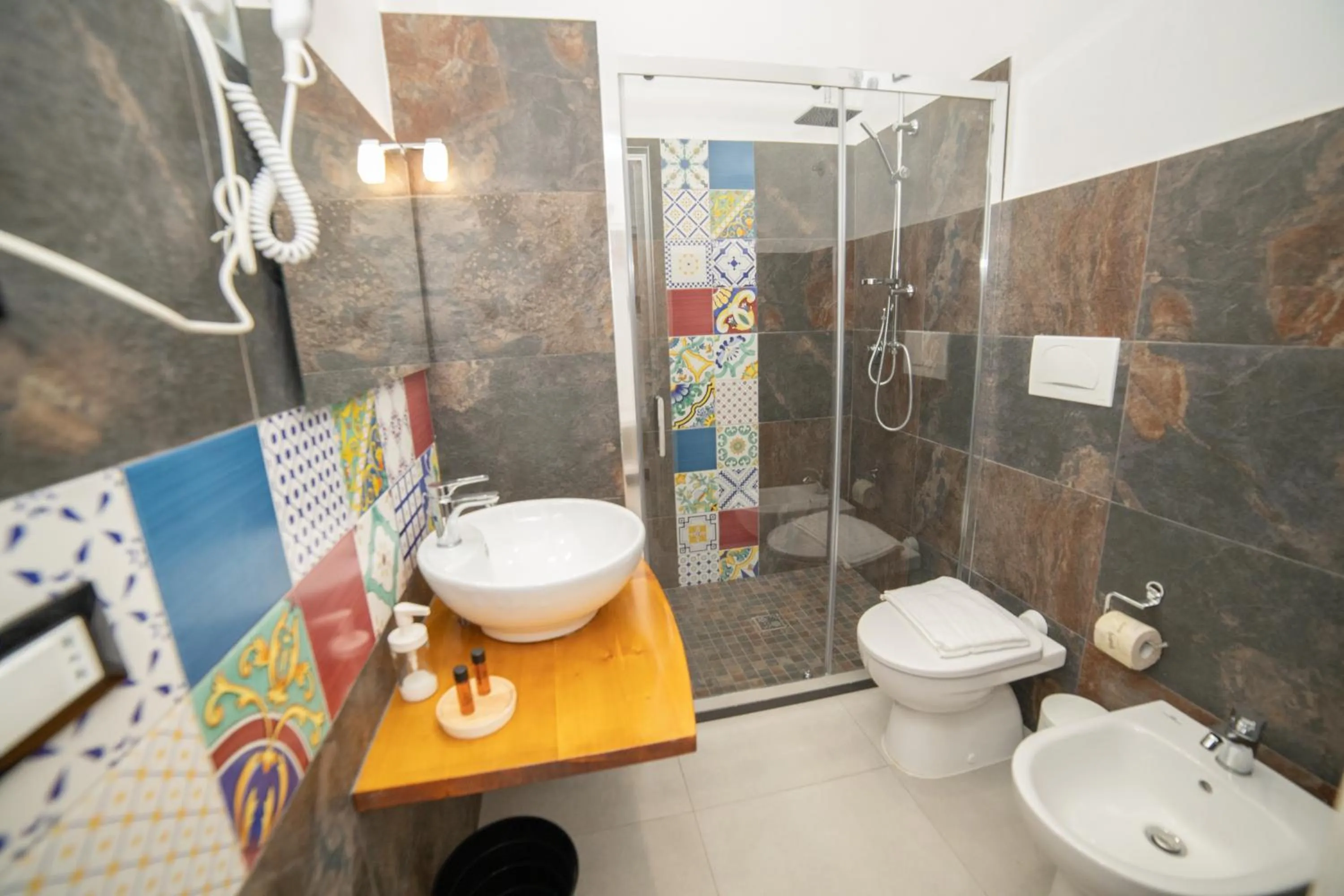 Bathroom in b&b Zio Luciano