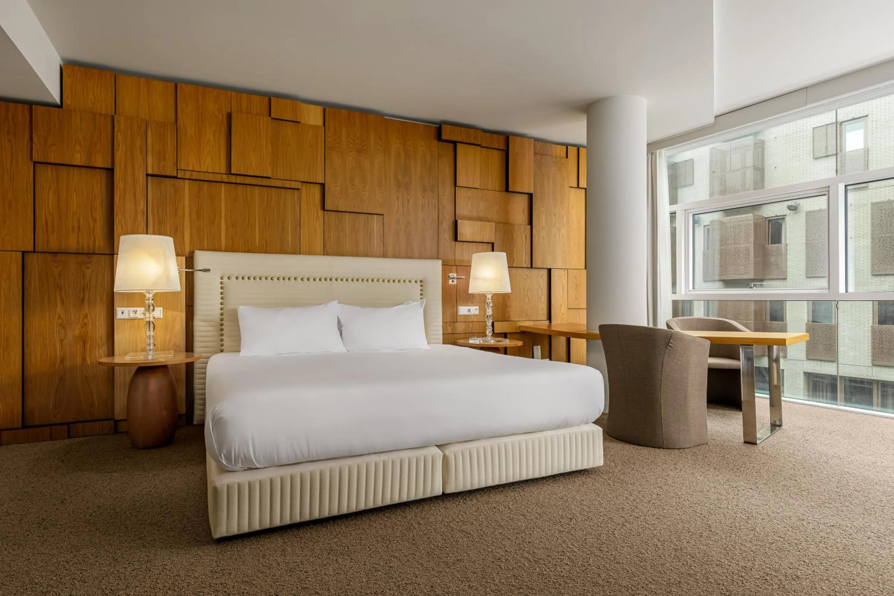 Bed in Room Mate Aitana, Amsterdam