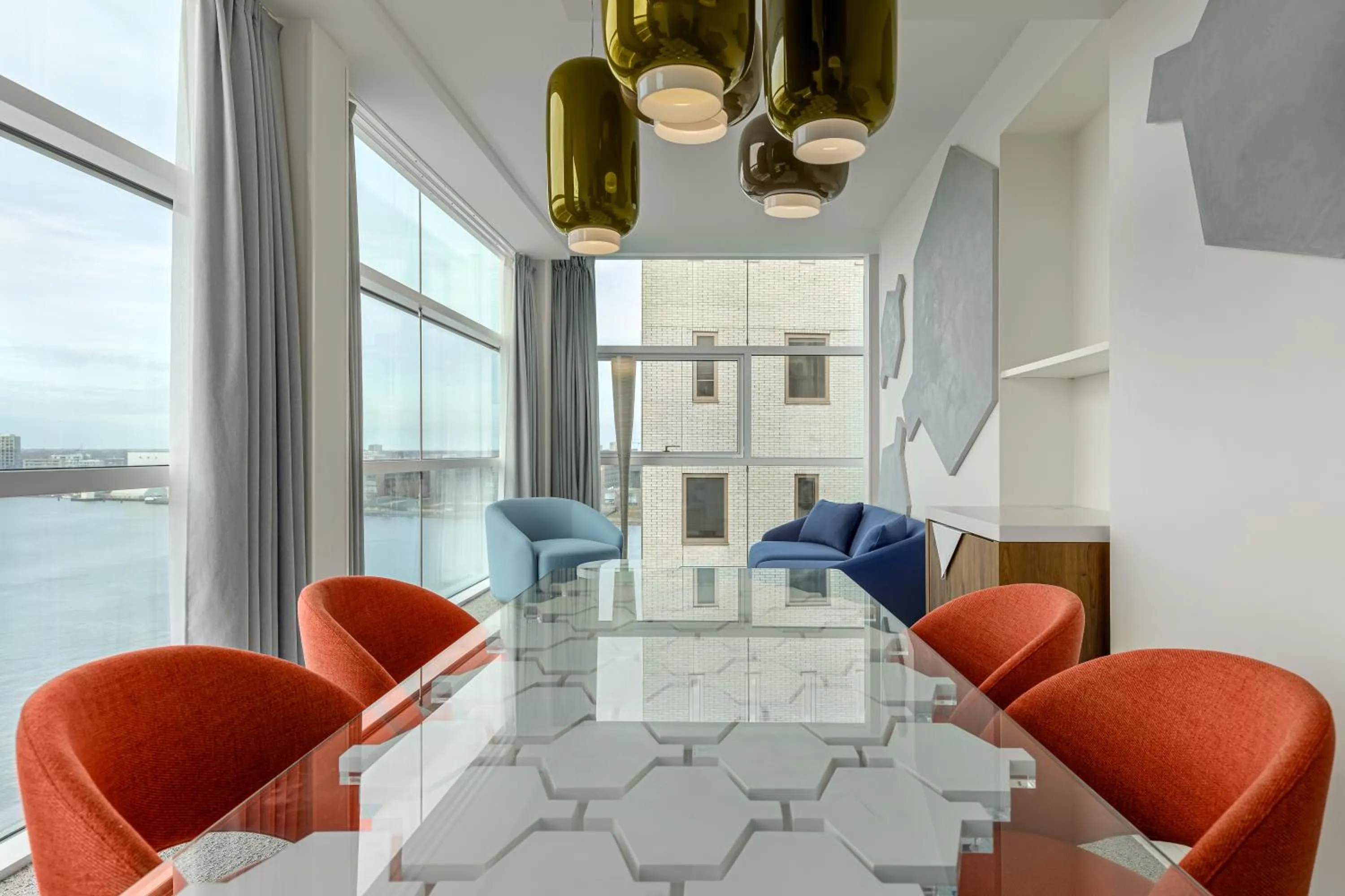 Seating area in Room Mate Aitana, Amsterdam