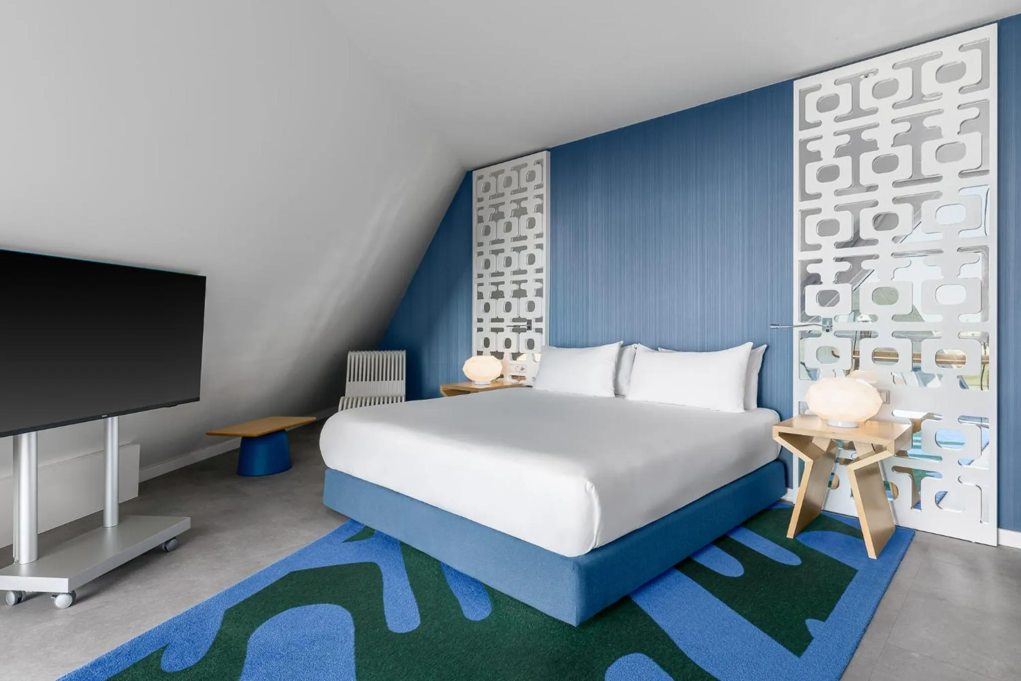 Bedroom, Bed in Room Mate Aitana, Amsterdam