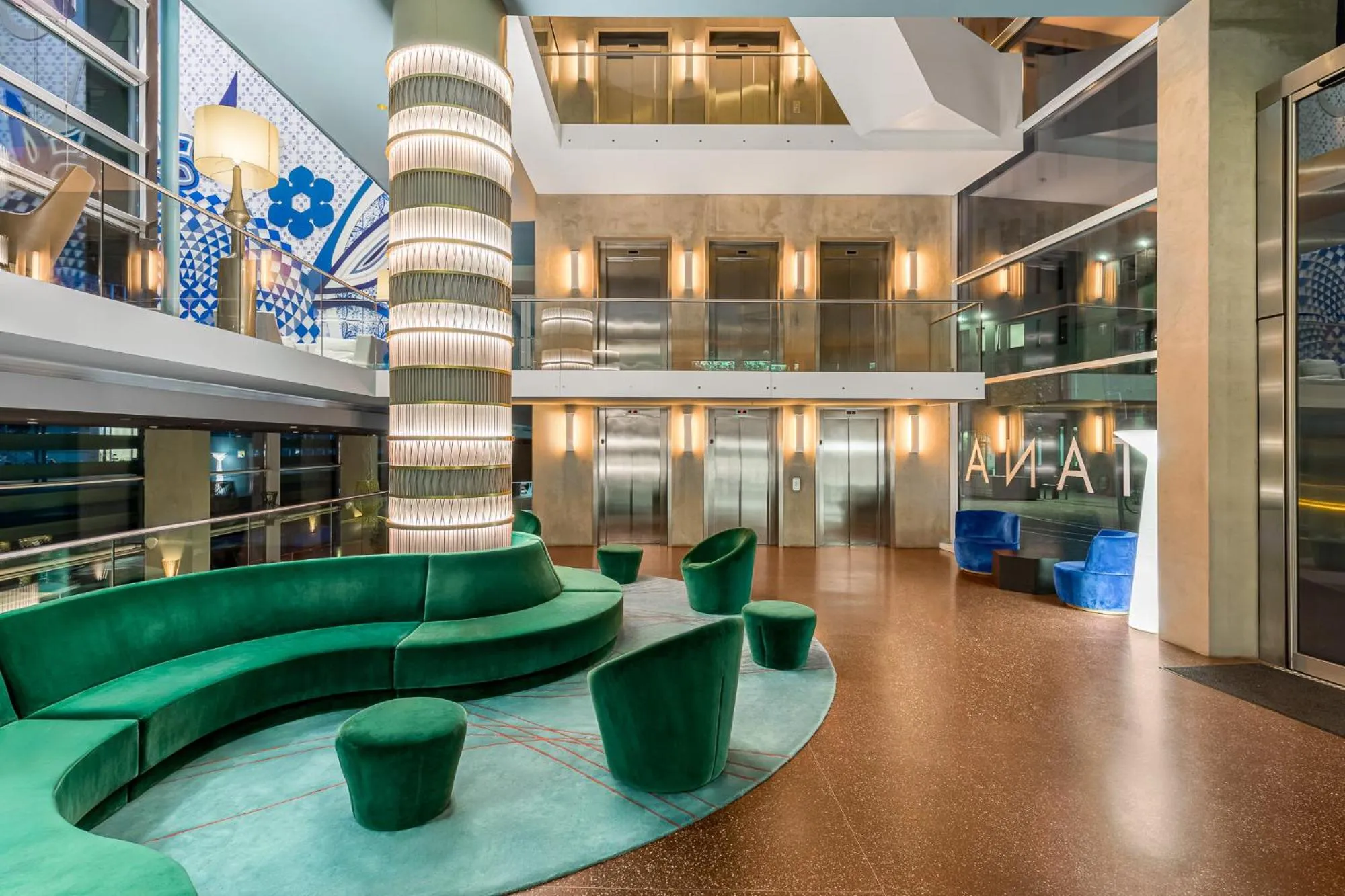 Lobby or reception in Room Mate Aitana, Amsterdam