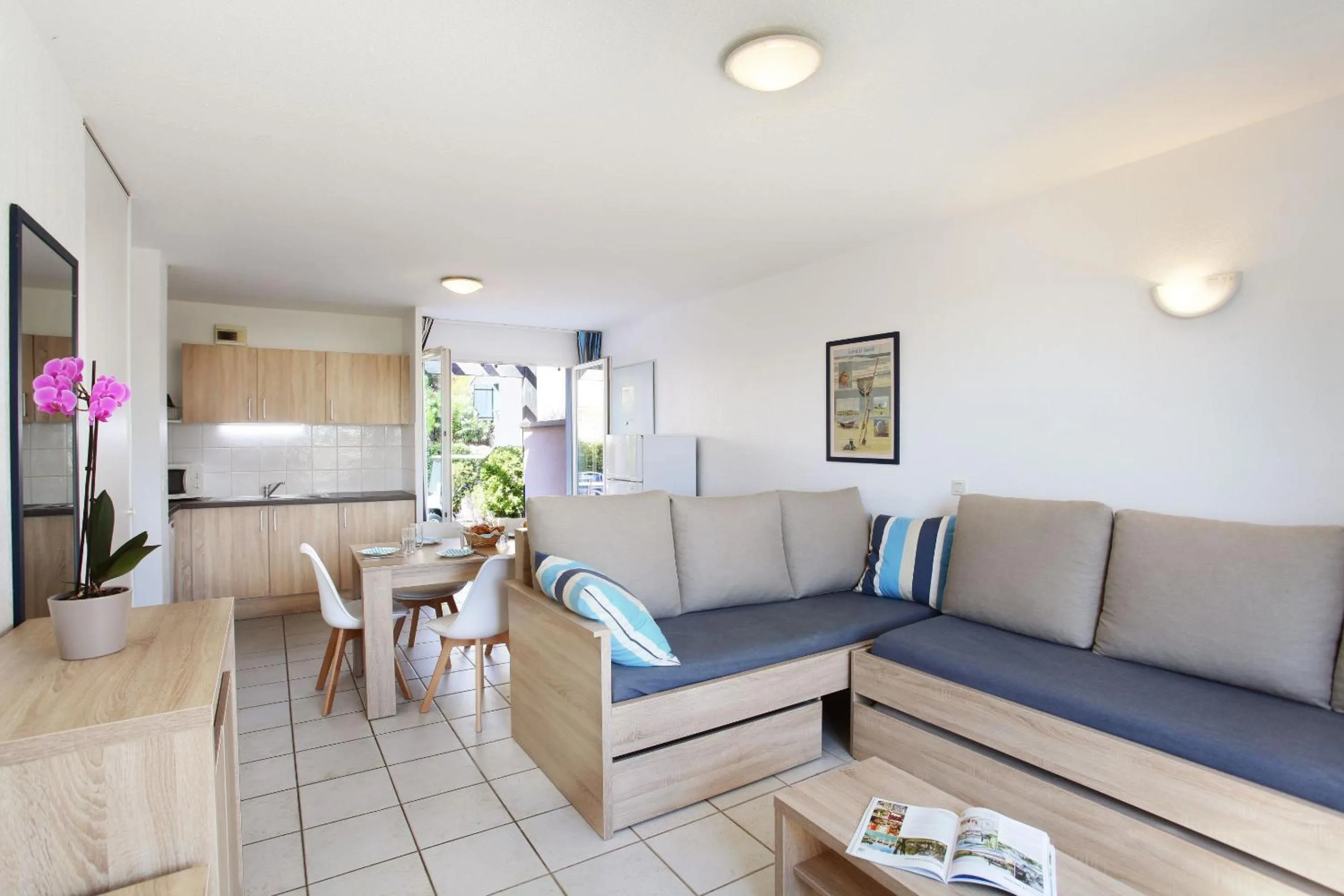 Seating area in Résidence Odalys Domaine des Eucalyptus