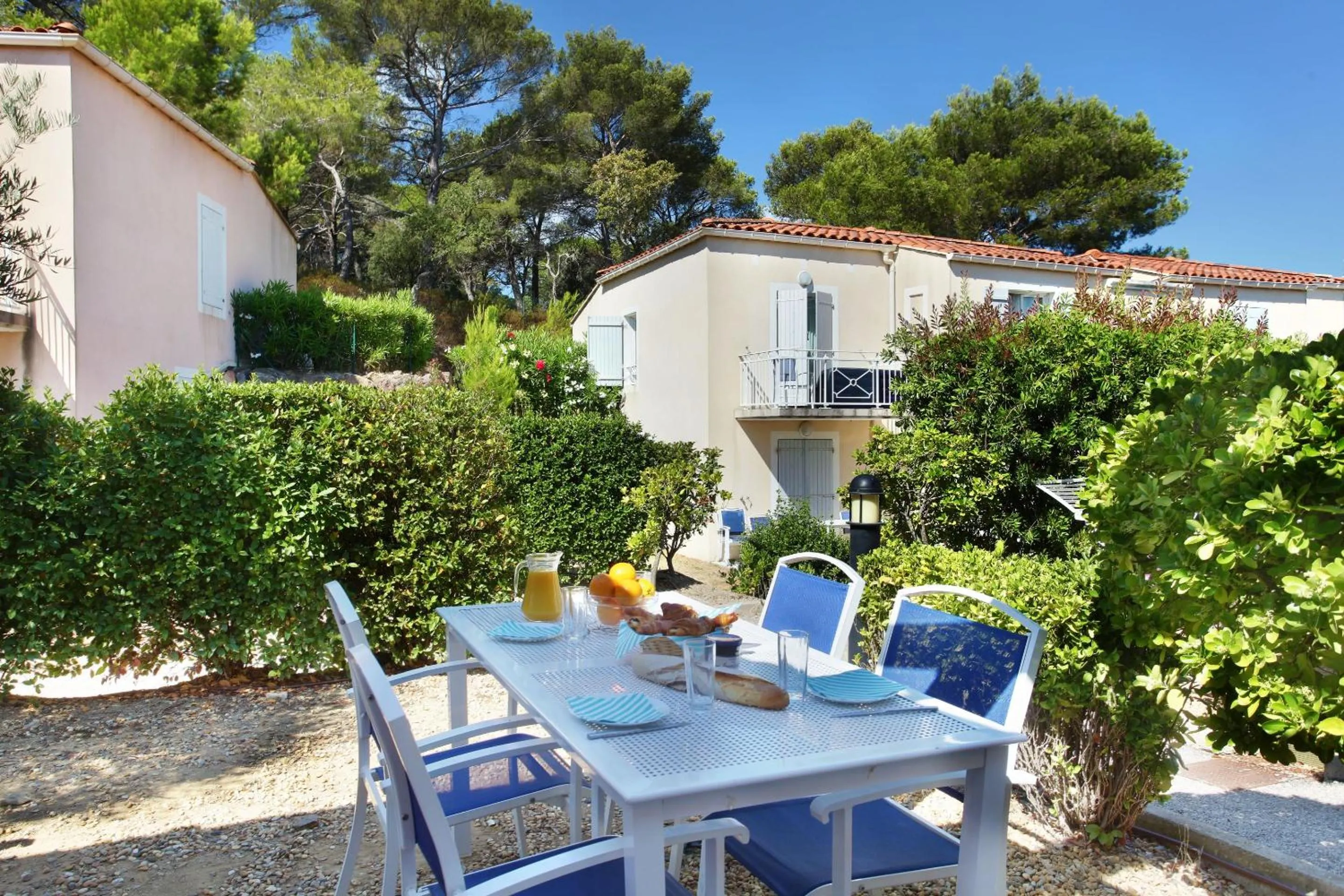 Balcony/Terrace in Résidence Odalys Domaine des Eucalyptus